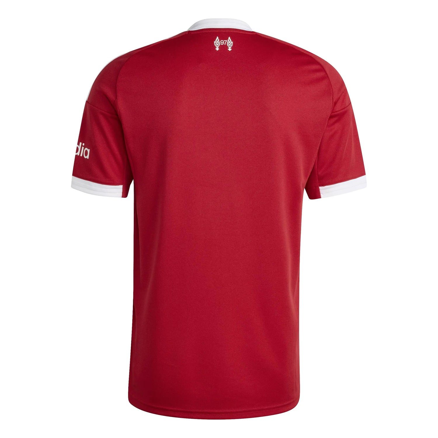 adidas 2025-26 Liverpool Men's Stadium Home Soccer Jersey (Back)