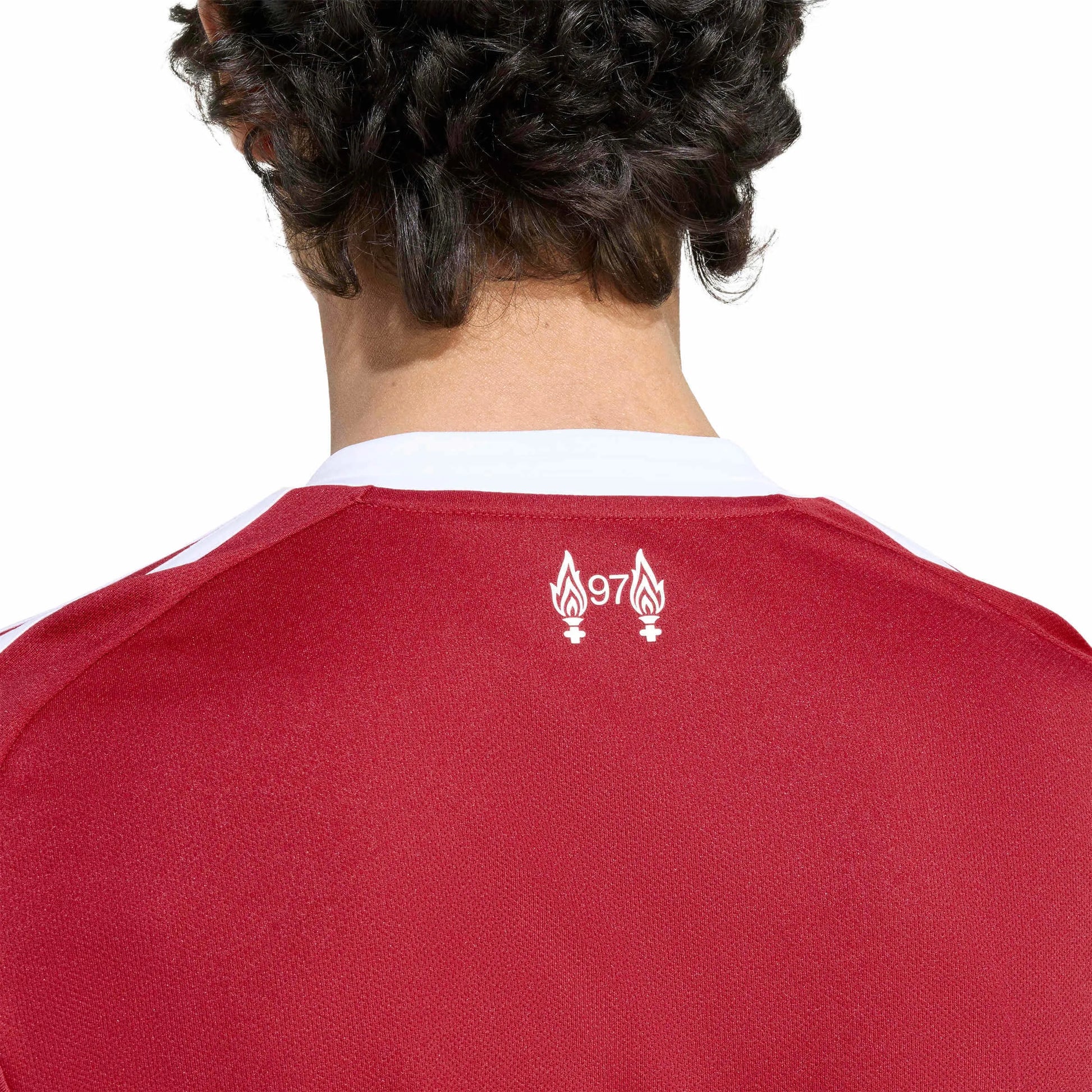 adidas 2025-26 Liverpool Men's Stadium Home Soccer Jersey (Detail 2)
