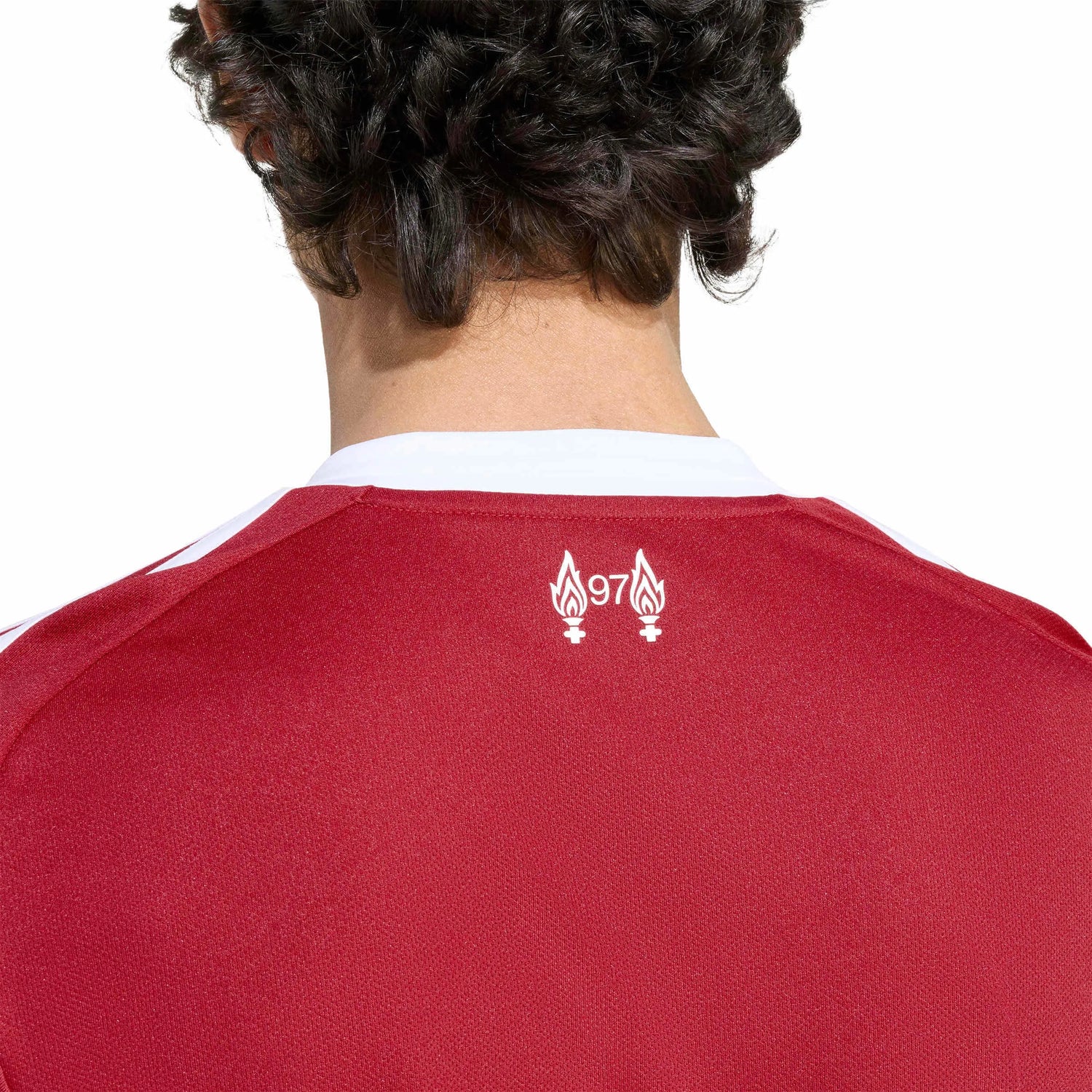 adidas 2025-26 Liverpool Men's Stadium Home Soccer Jersey (Detail 2)