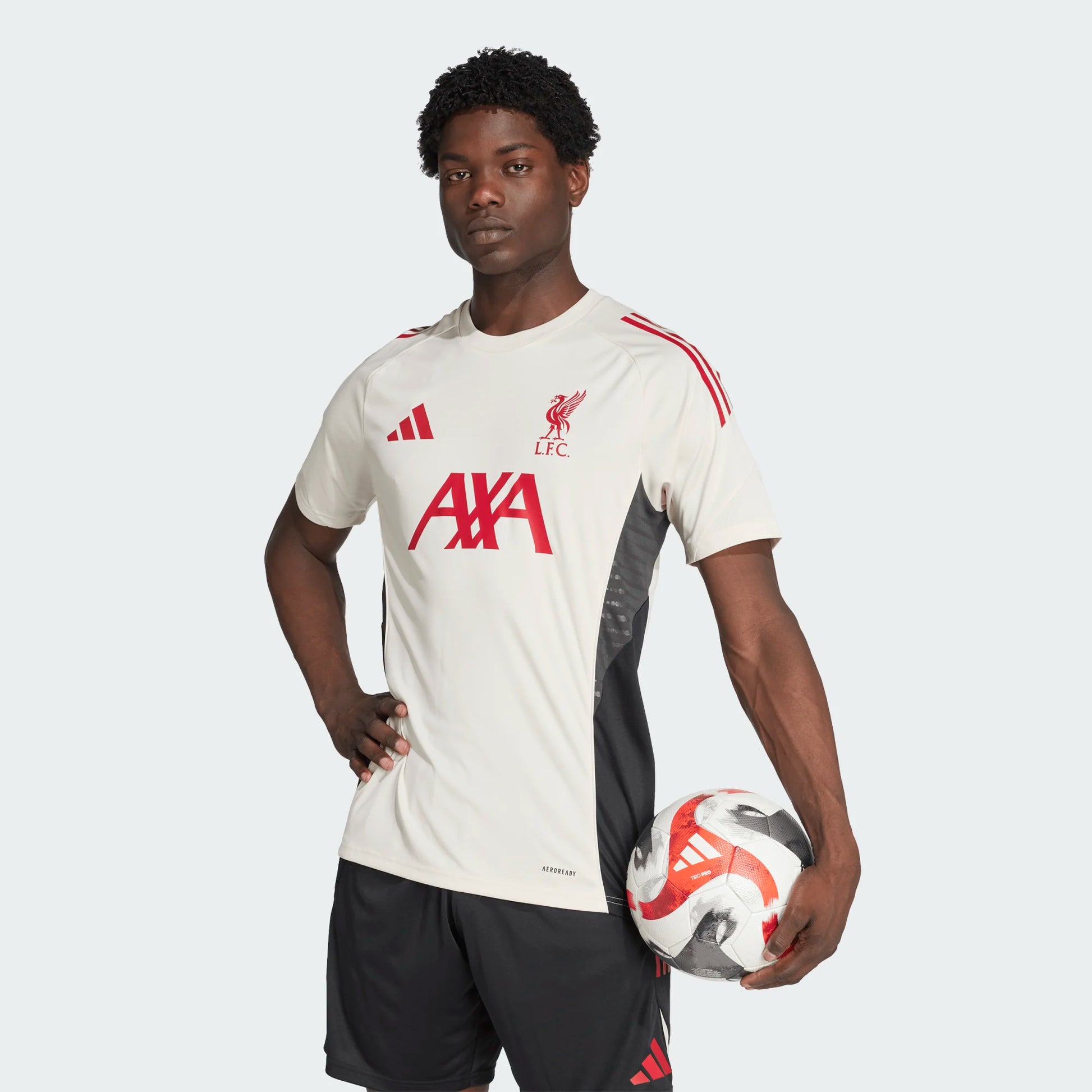 adidas 2025-26 Liverpool Men's Training Soccer Jersey (Model - Front)