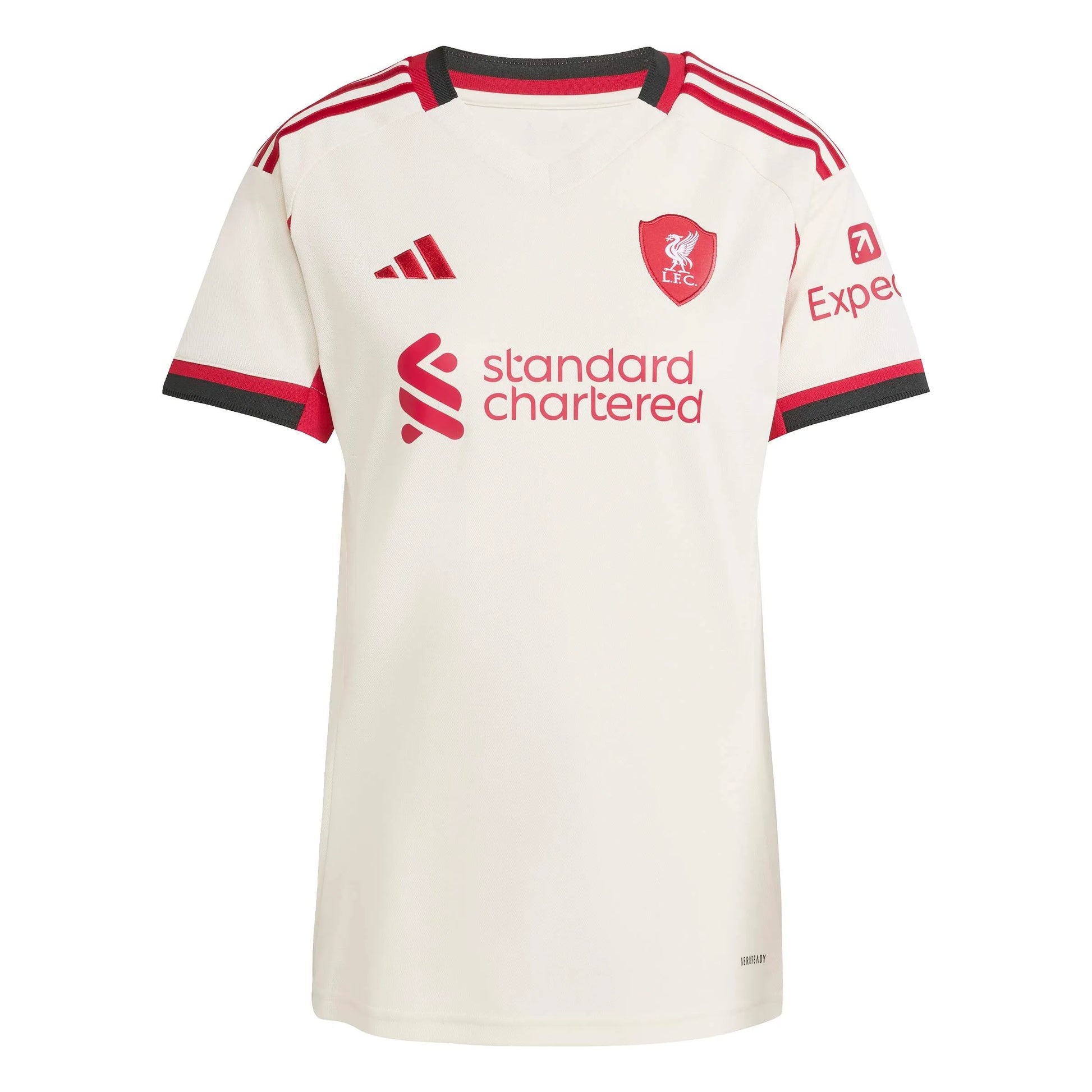 adidas 2025-26 Liverpool Women's Stadium Away Soccer Jersey (Front)
