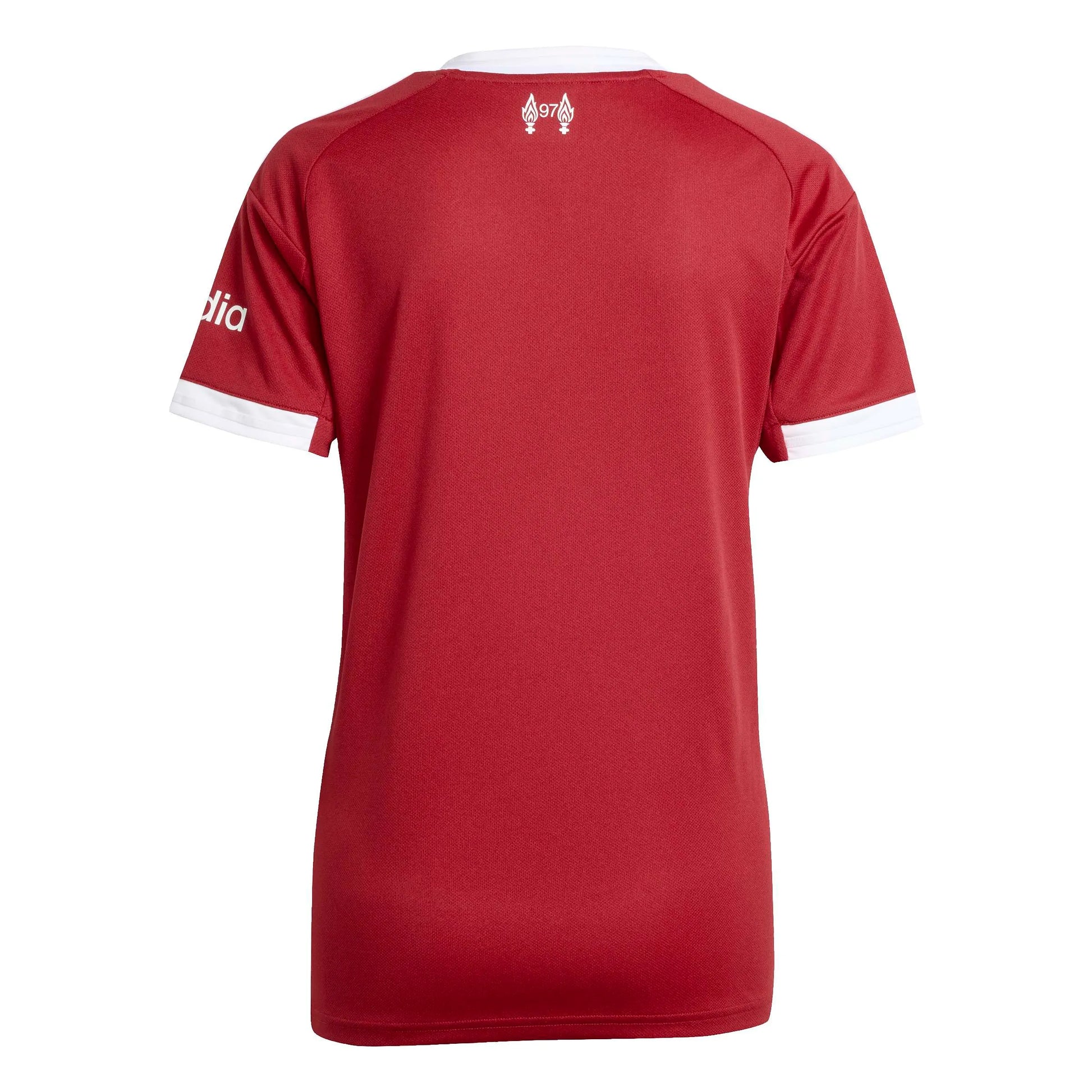 adidas 2025-26 Liverpool Women's Stadium Home Soccer Jersey (Back)