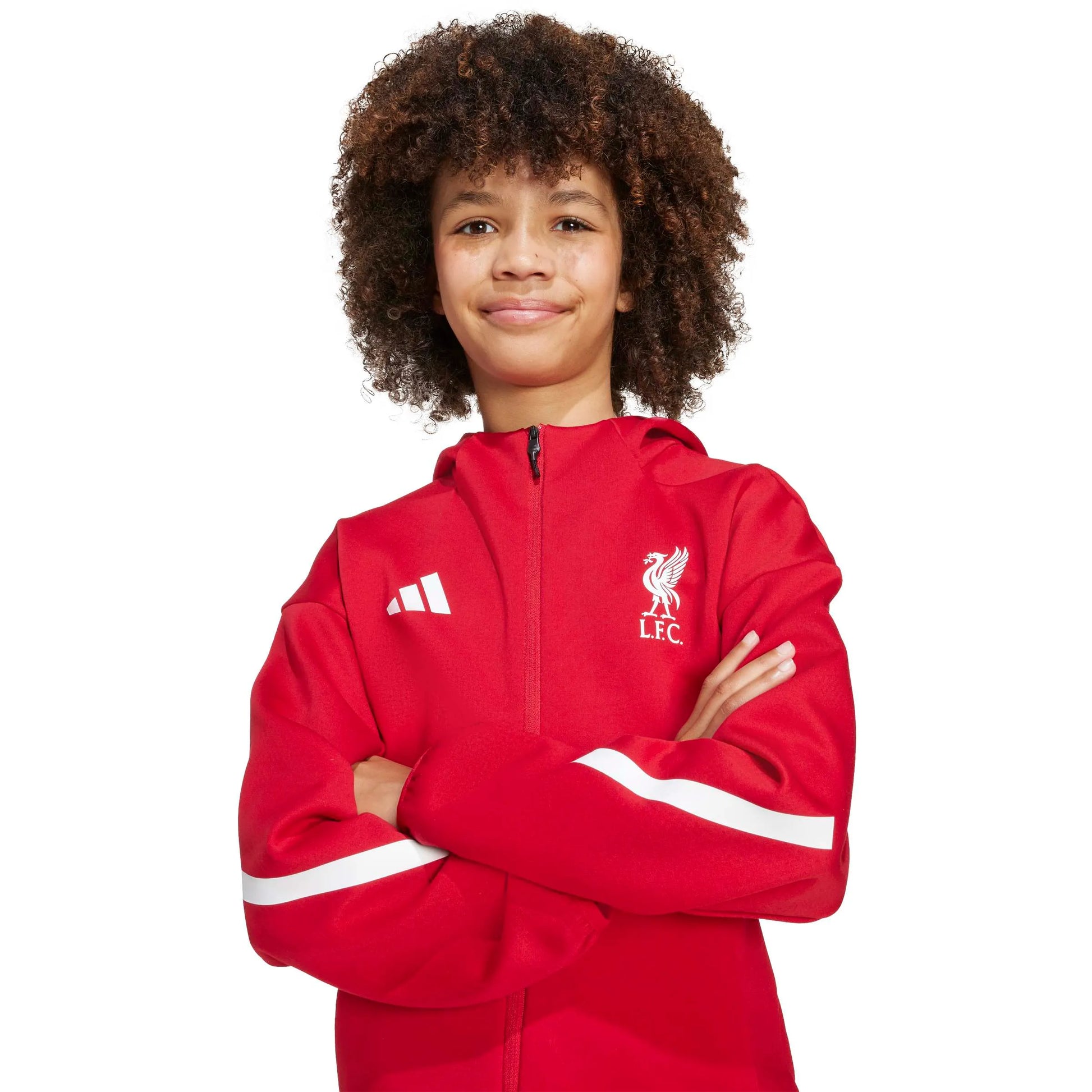adidas 2025-26 Liverpool Youth Anthem Jacket (Detail 1)