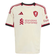 adidas 2025-26 Liverpool Youth Stadium Away Soccer Jersey (Front)