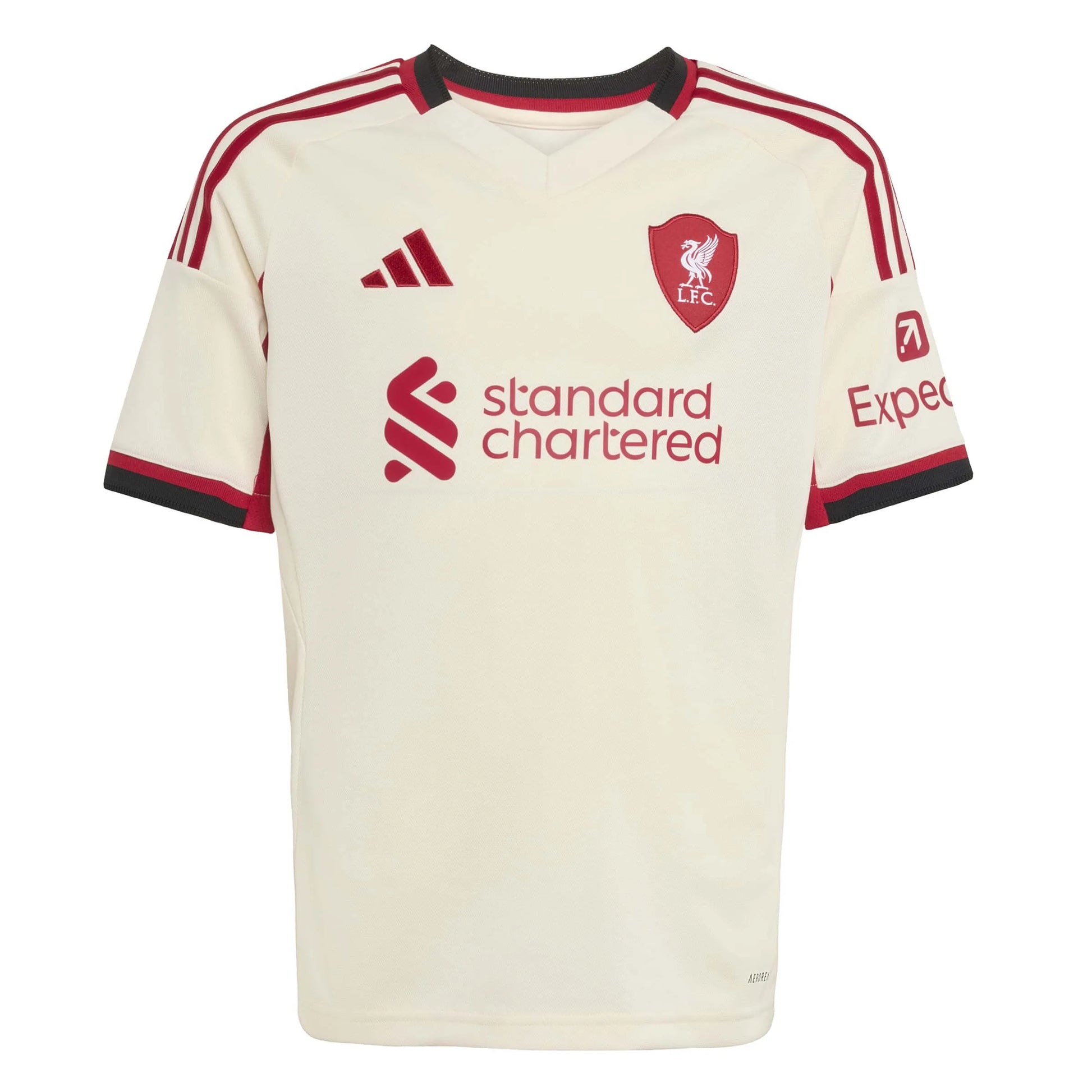 adidas 2025-26 Liverpool Youth Stadium Away Soccer Jersey (Front)