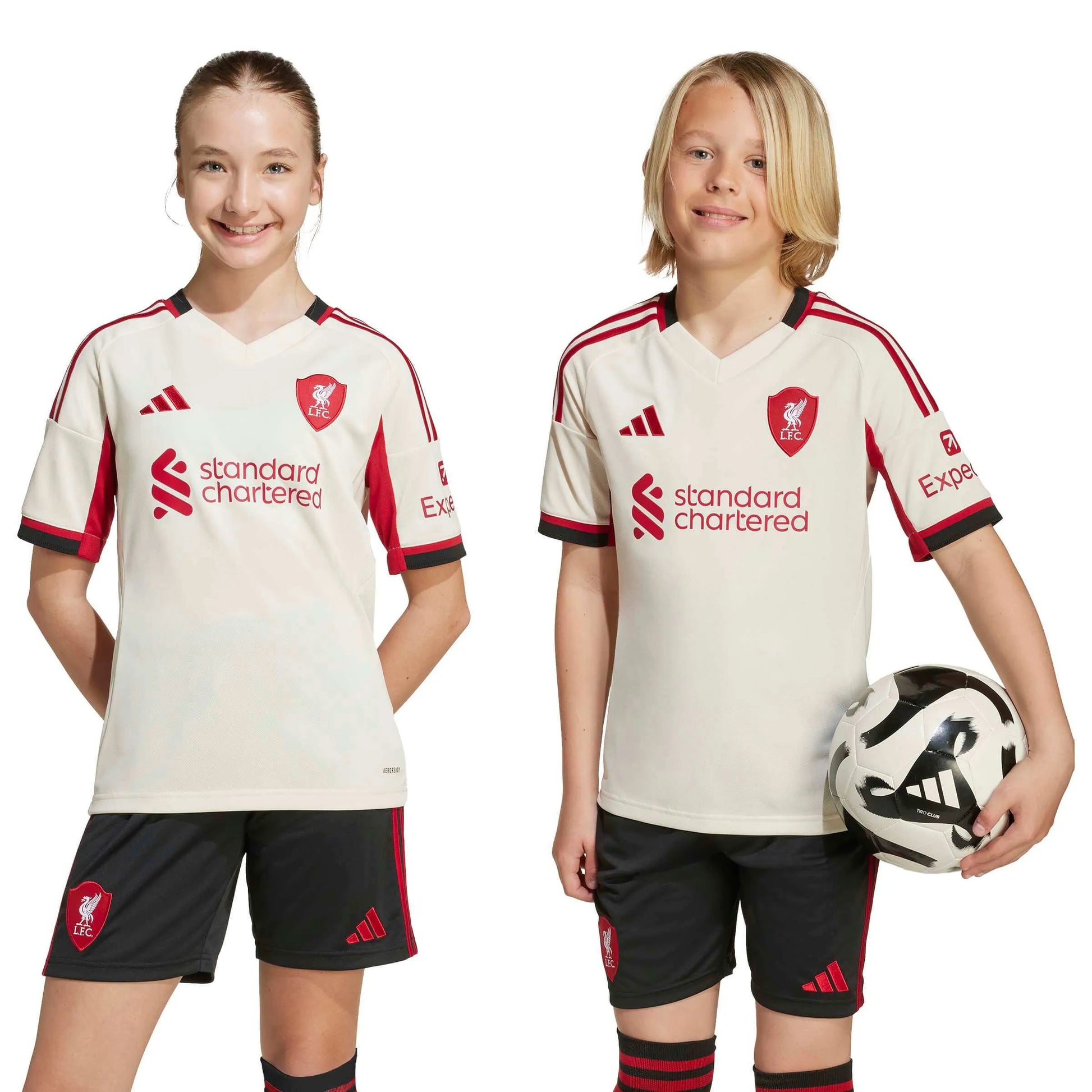 adidas 2025-26 Liverpool Youth Stadium Away Soccer Jersey (Models - Front)