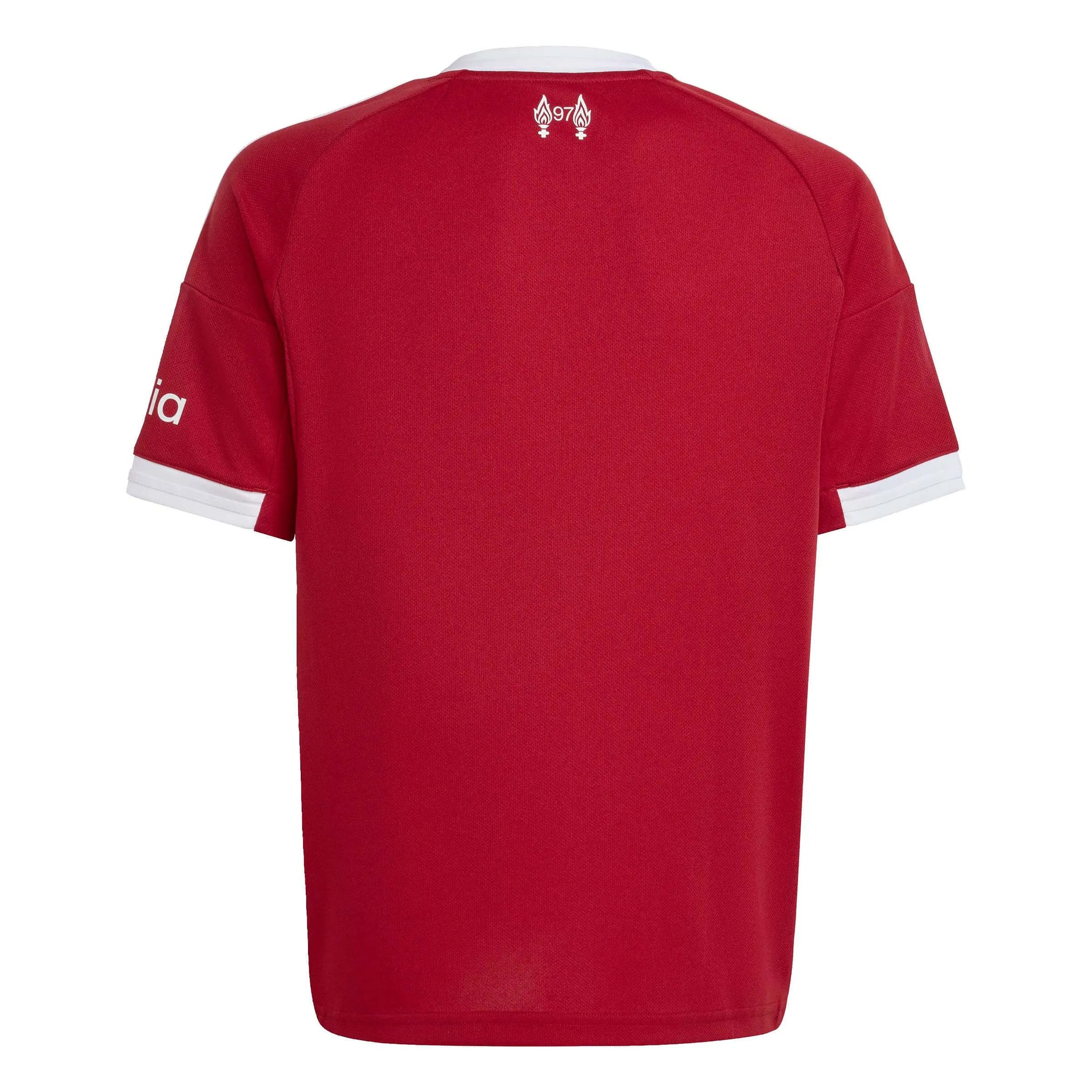 adidas 2025-26 Liverpool Youth Stadium Home Soccer Jersey (Back)