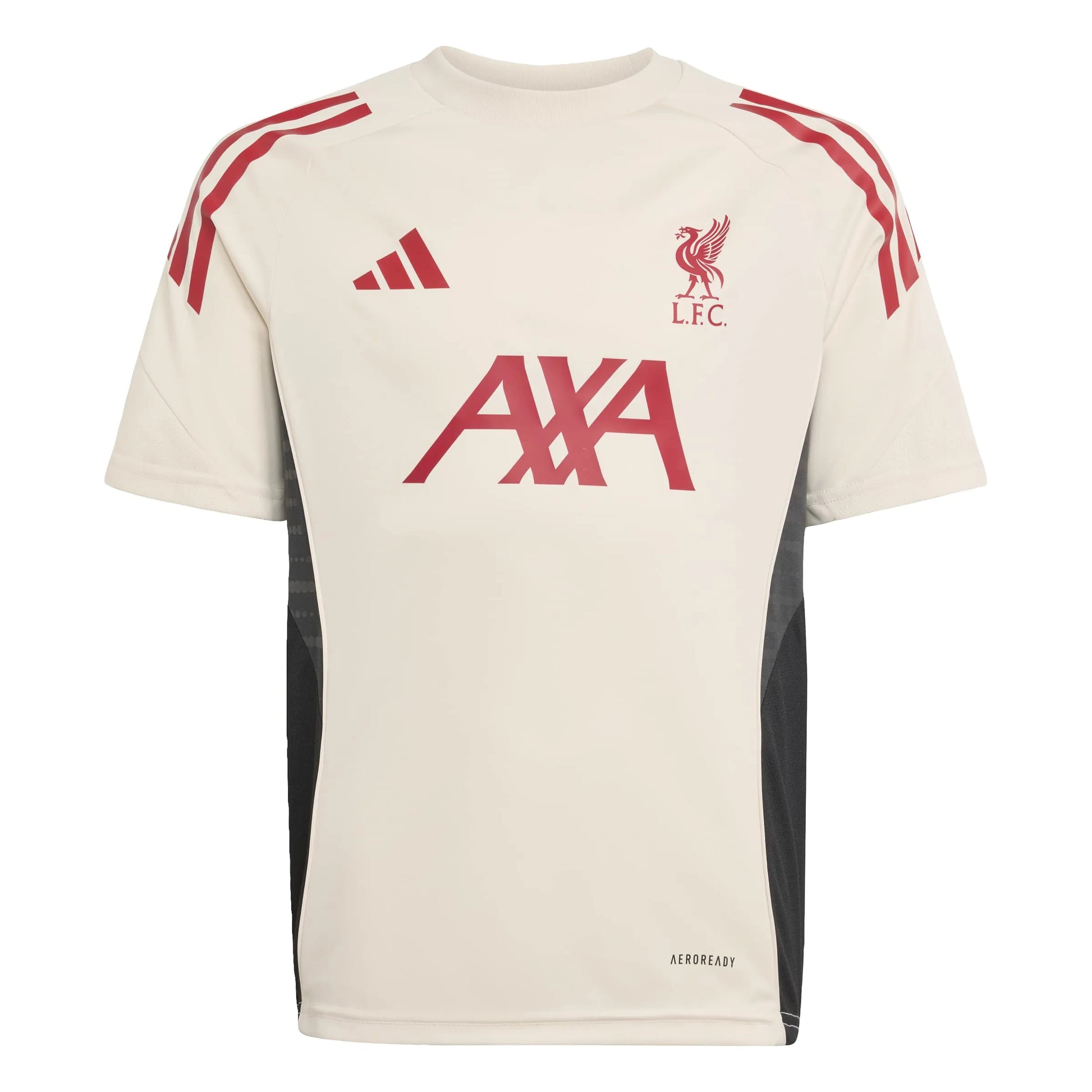 adidas 2025-26 Liverpool Youth Training Soccer Jersey (Front)