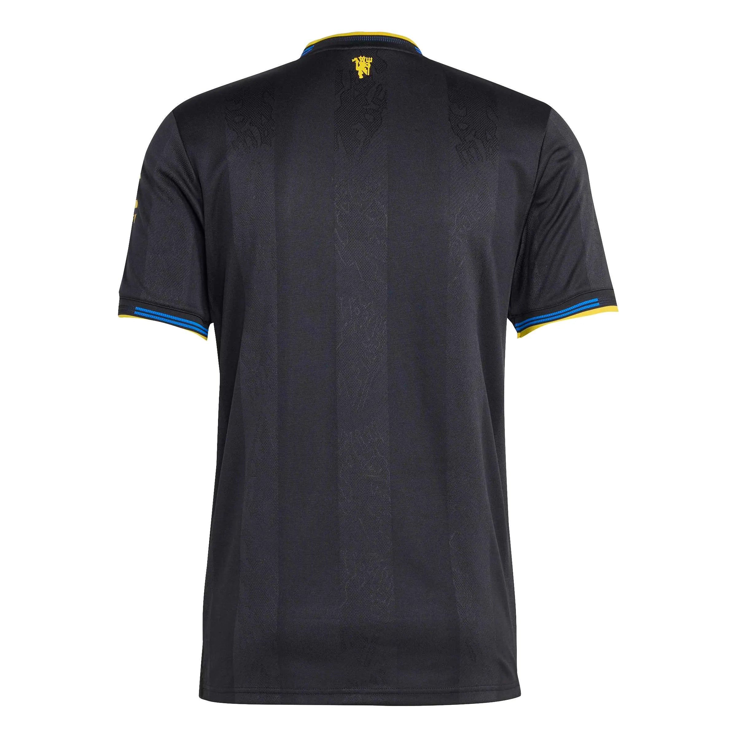 adidas 2025-26 Manchester United Men's Authentic Third Soccer Jersey (Back)