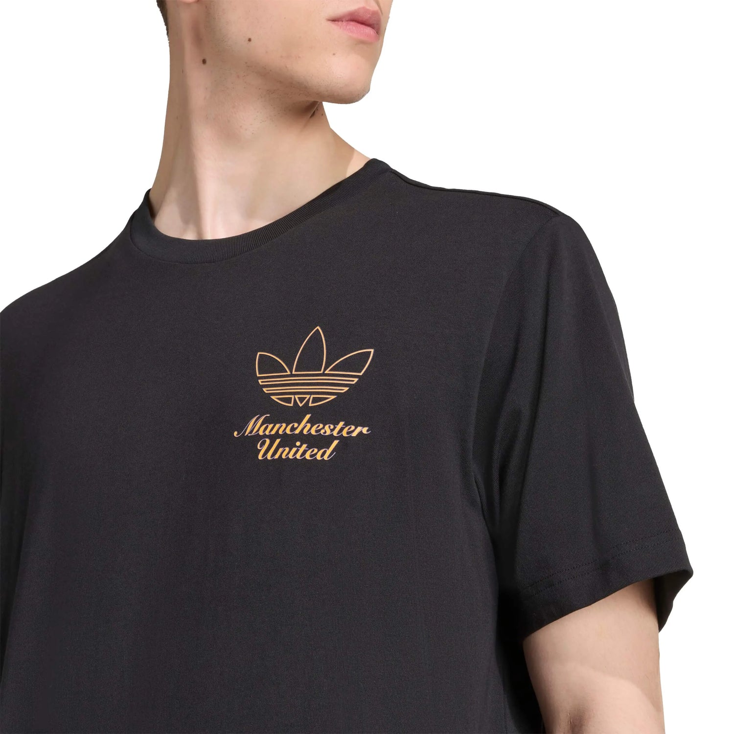 adidas 2025-26 Manchester United Men's Icon Graphic Tee (Detail 1)