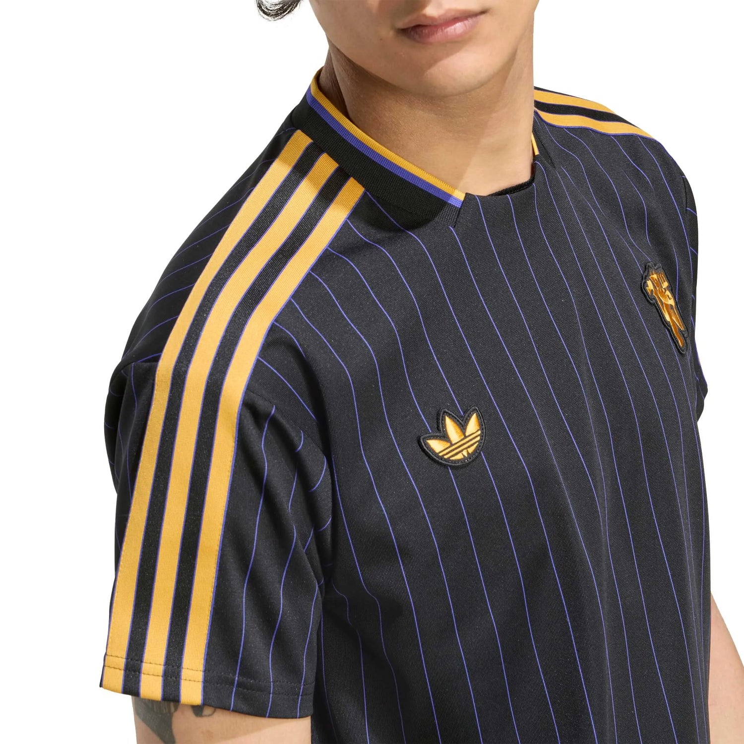 adidas 2025-26 Manchester United Men's Icon Soccer Jersey (Detail 2)