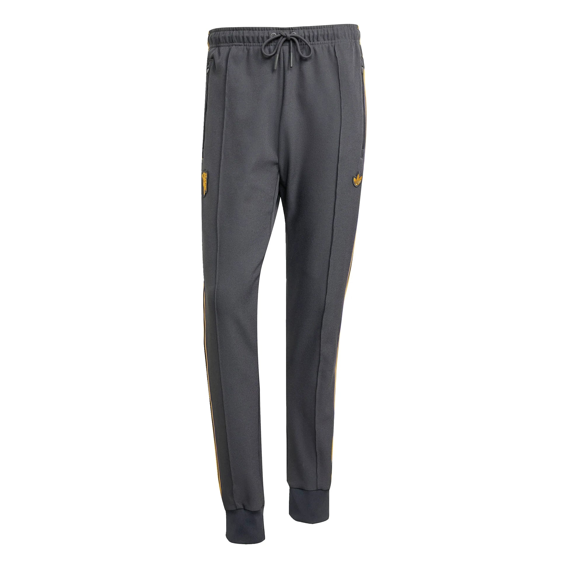 adidas 2025-26 Manchester United Men's Icon Track Pants (Front)