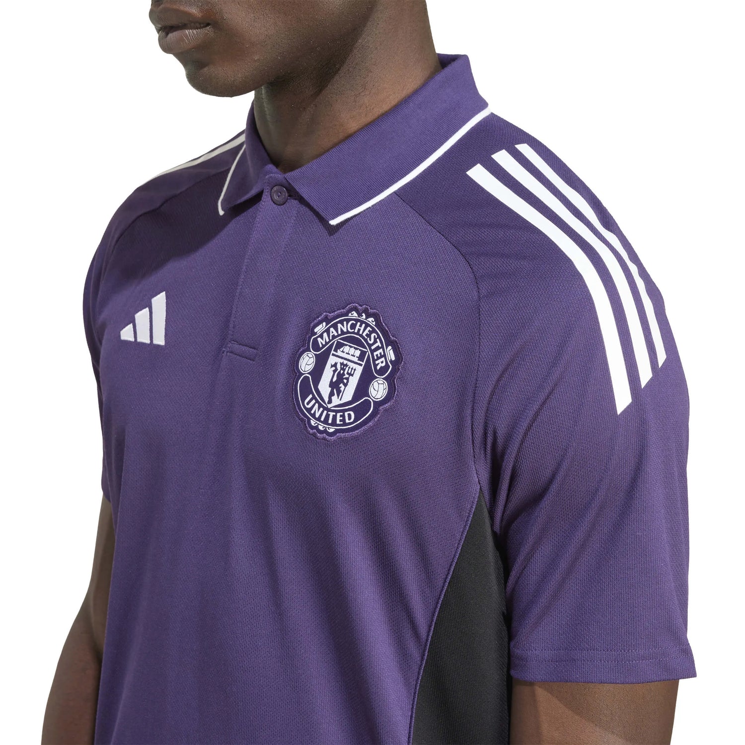 adidas 2025-26 Manchester United Men's Polo (Detail 2)