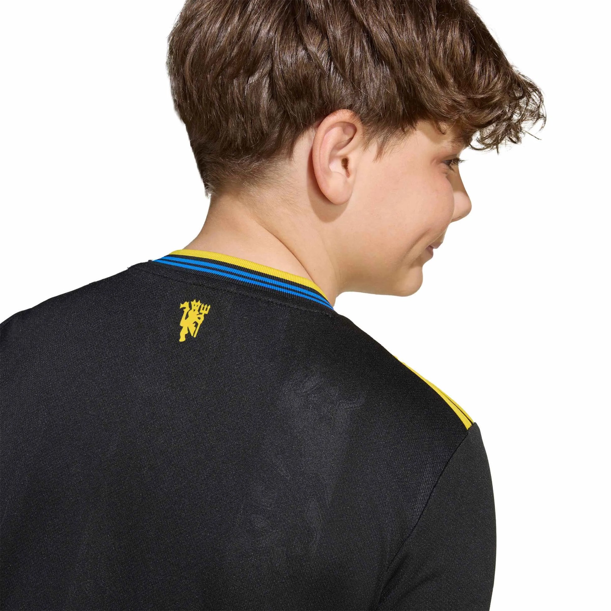 adidas 2025-26 Manchester United Youth Third Soccer Jersey (Detail 2)