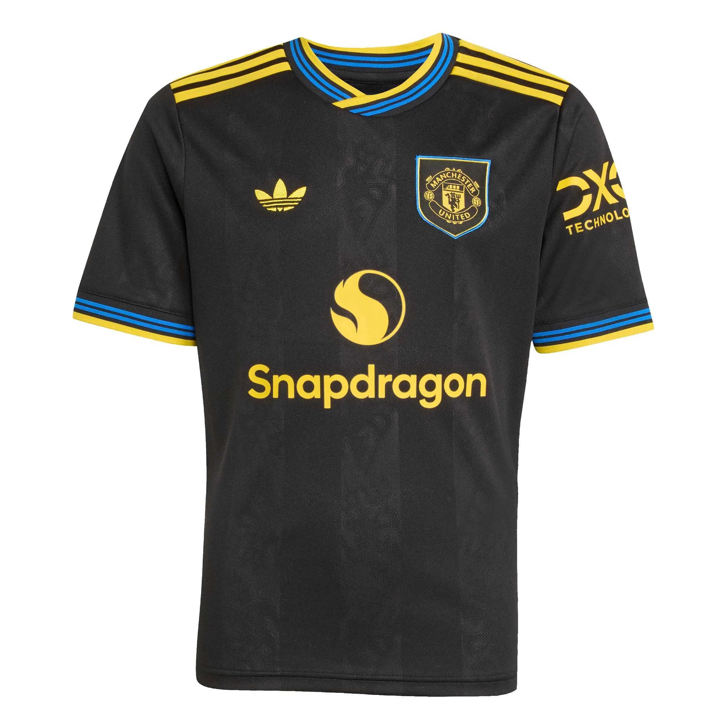 adidas 2025-26 Manchester United Youth Third Soccer Jersey (Front)