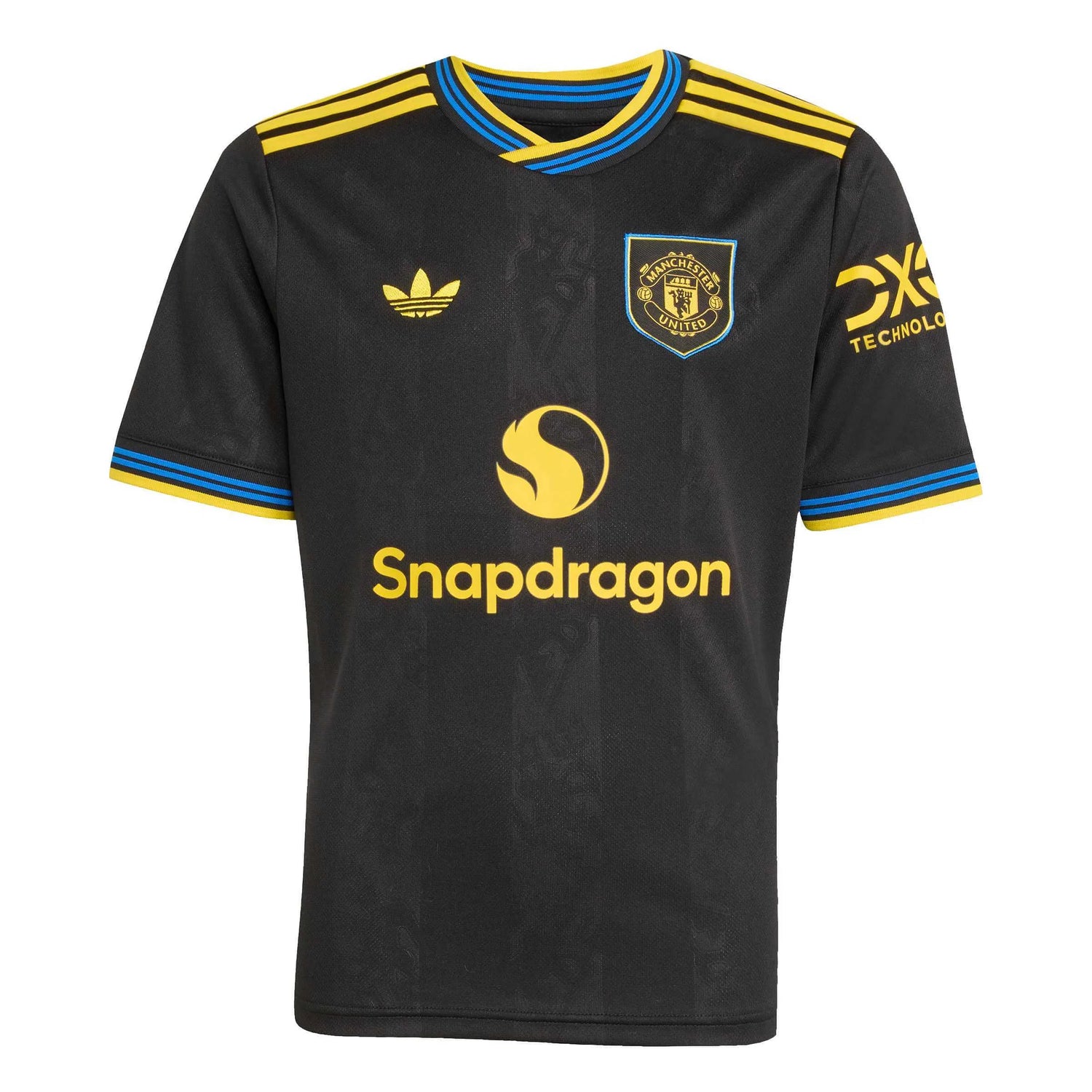 adidas 2025-26 Manchester United Youth Third Soccer Jersey (Front)