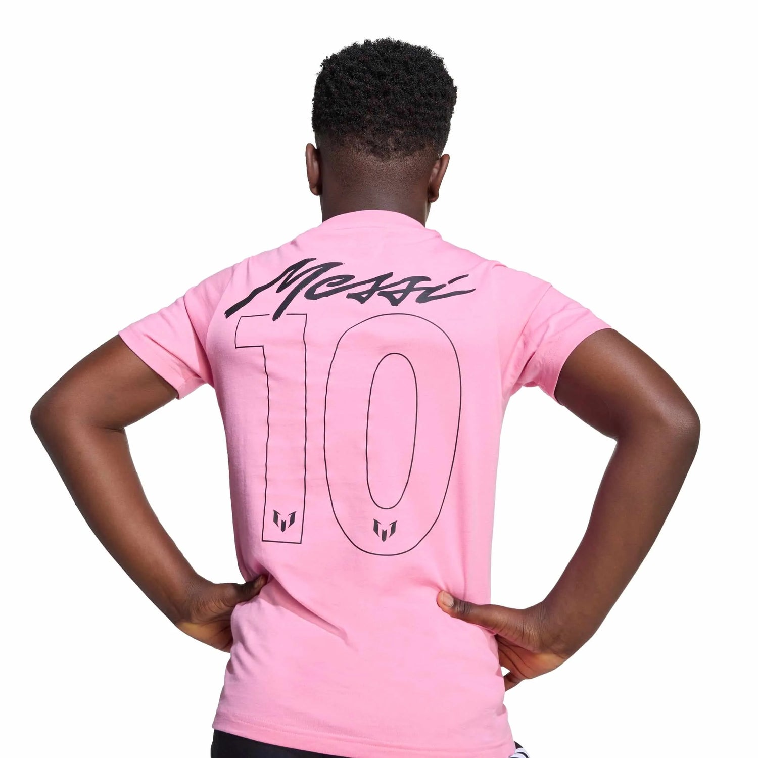 adidas 2025-26 Messi Youth Name And Number Graphic Tee (Detail 2)