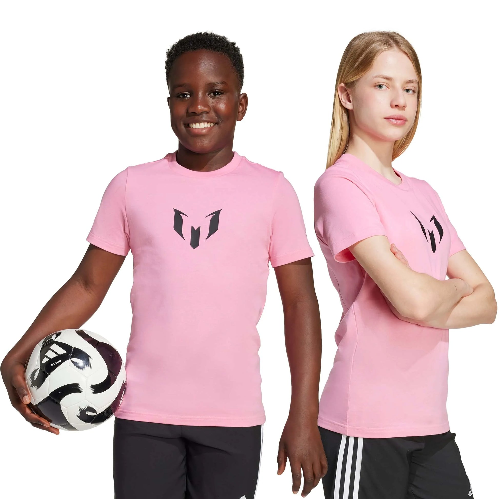 adidas 2025-26 Messi Youth Name And Number Graphic Tee (Models - Front)