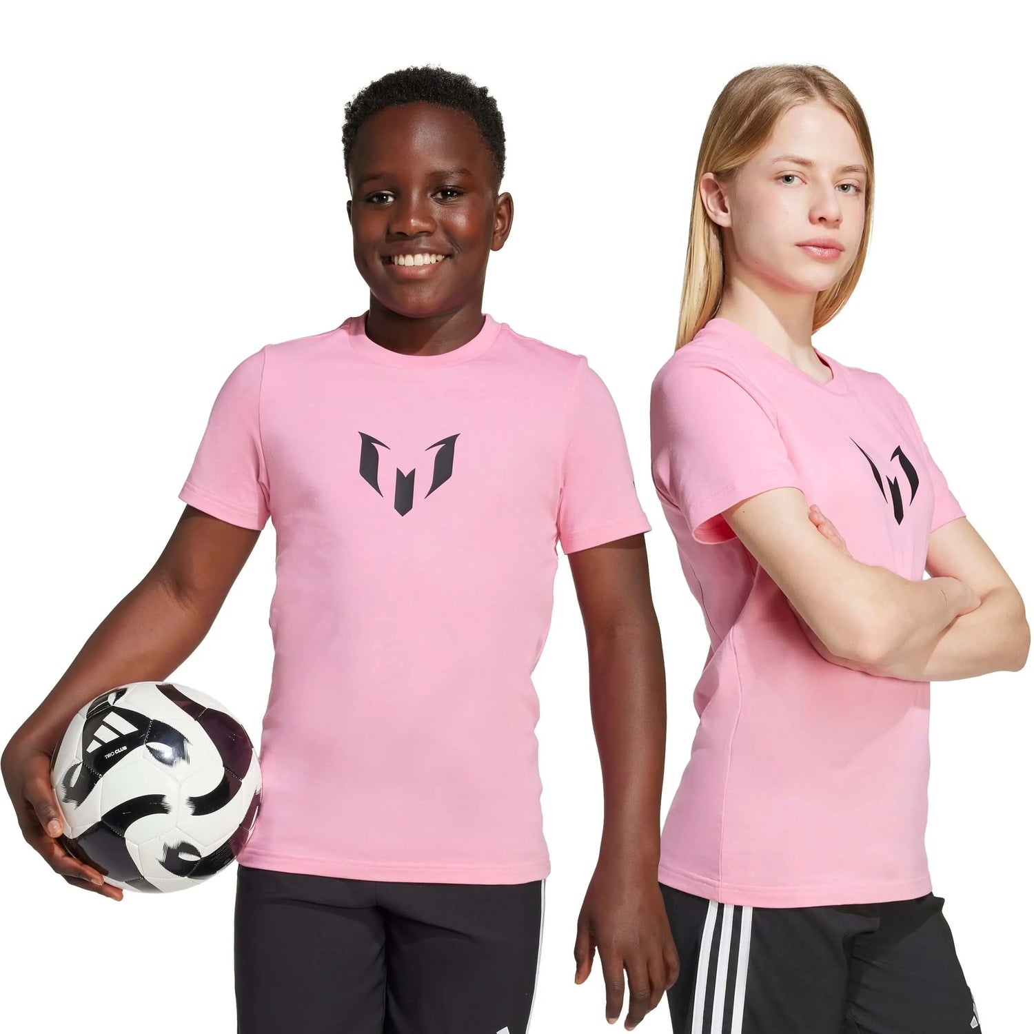adidas 2025-26 Messi Youth Name And Number Graphic Tee (Models - Front)