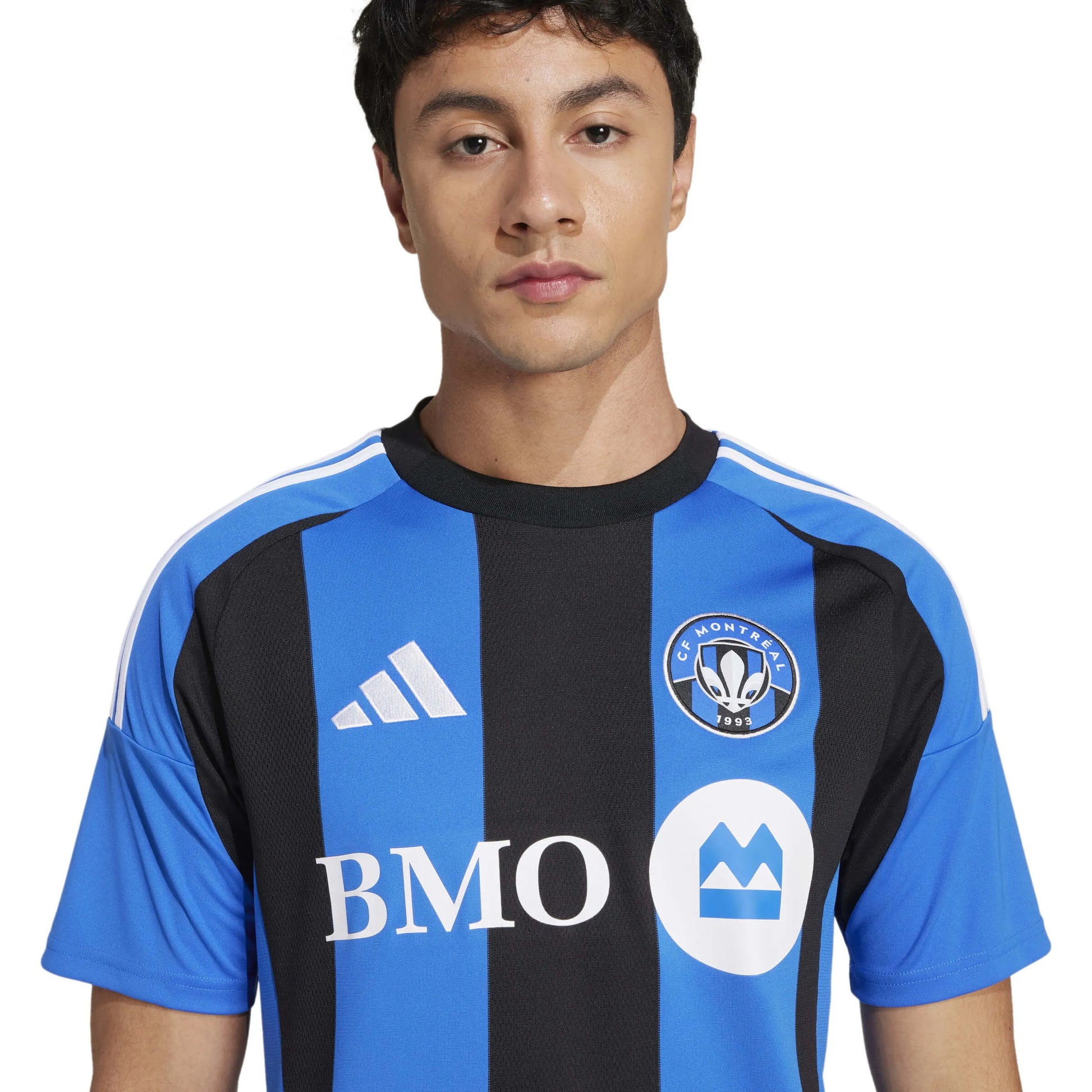 adidas 2025-26 Montreal Men's Stadium Home Soccer Jersey (Detail 1)