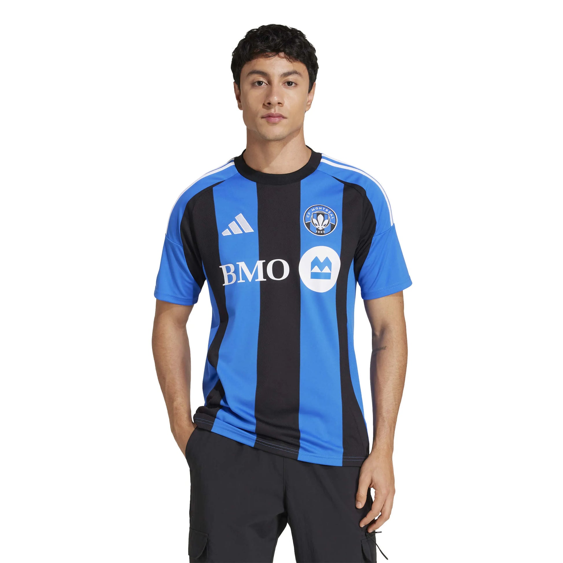 adidas 2025-26 Montreal Men's Stadium Home Soccer Jersey (Model - Front)