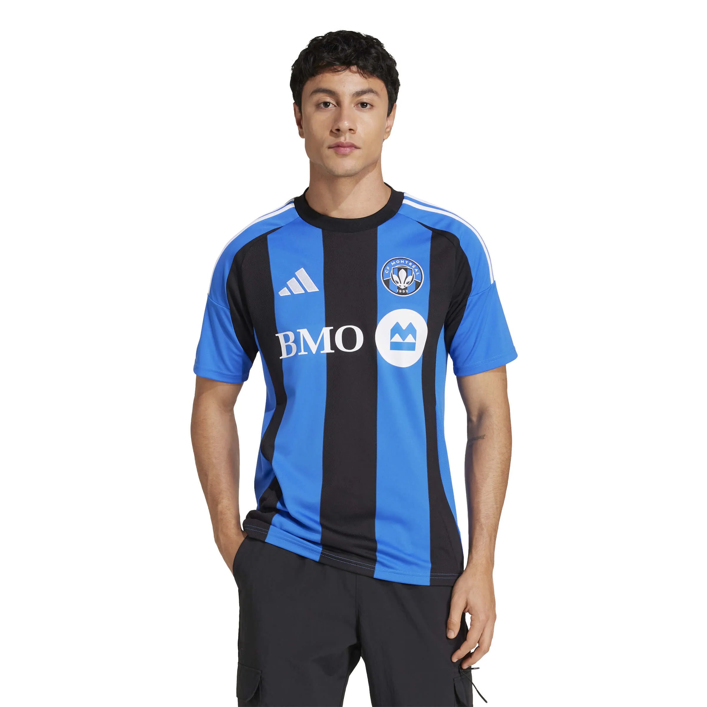 adidas 2025-26 Montreal Men's Stadium Home Soccer Jersey (Model - Front)