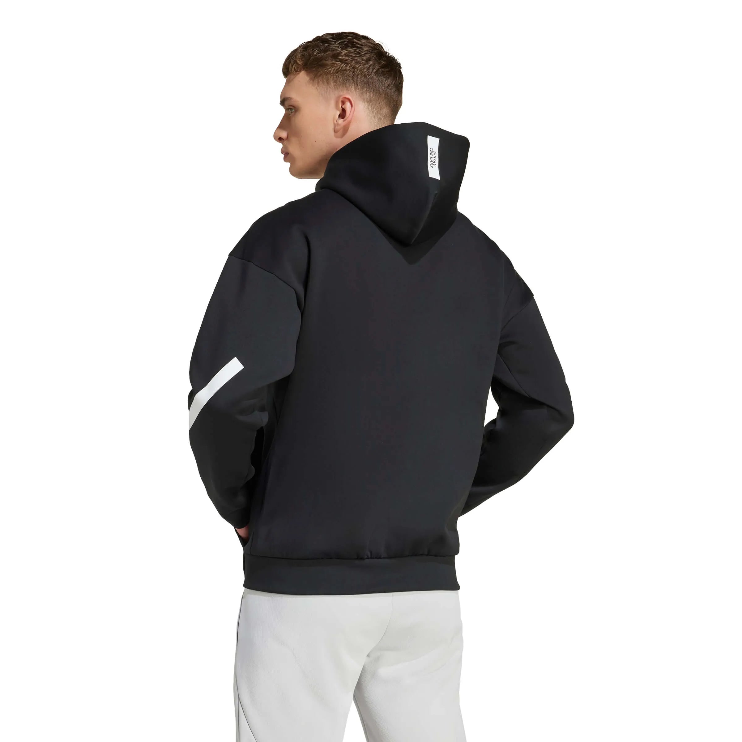 adidas 2025-26 Newcastle Men's Anthem Jacket (Model - Back)