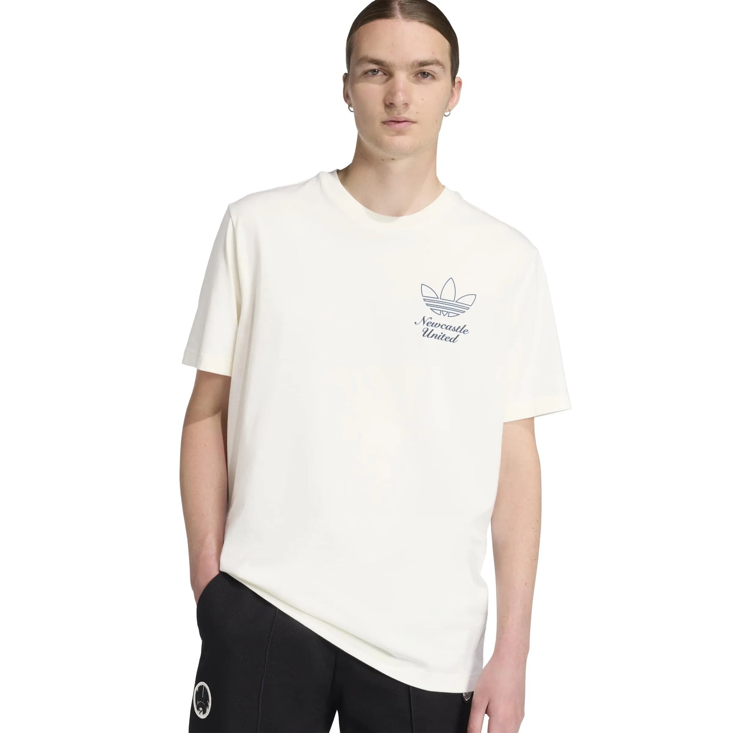adidas 2025-26 Newcastle Men's Icon Graphic Tee (Detail 1)