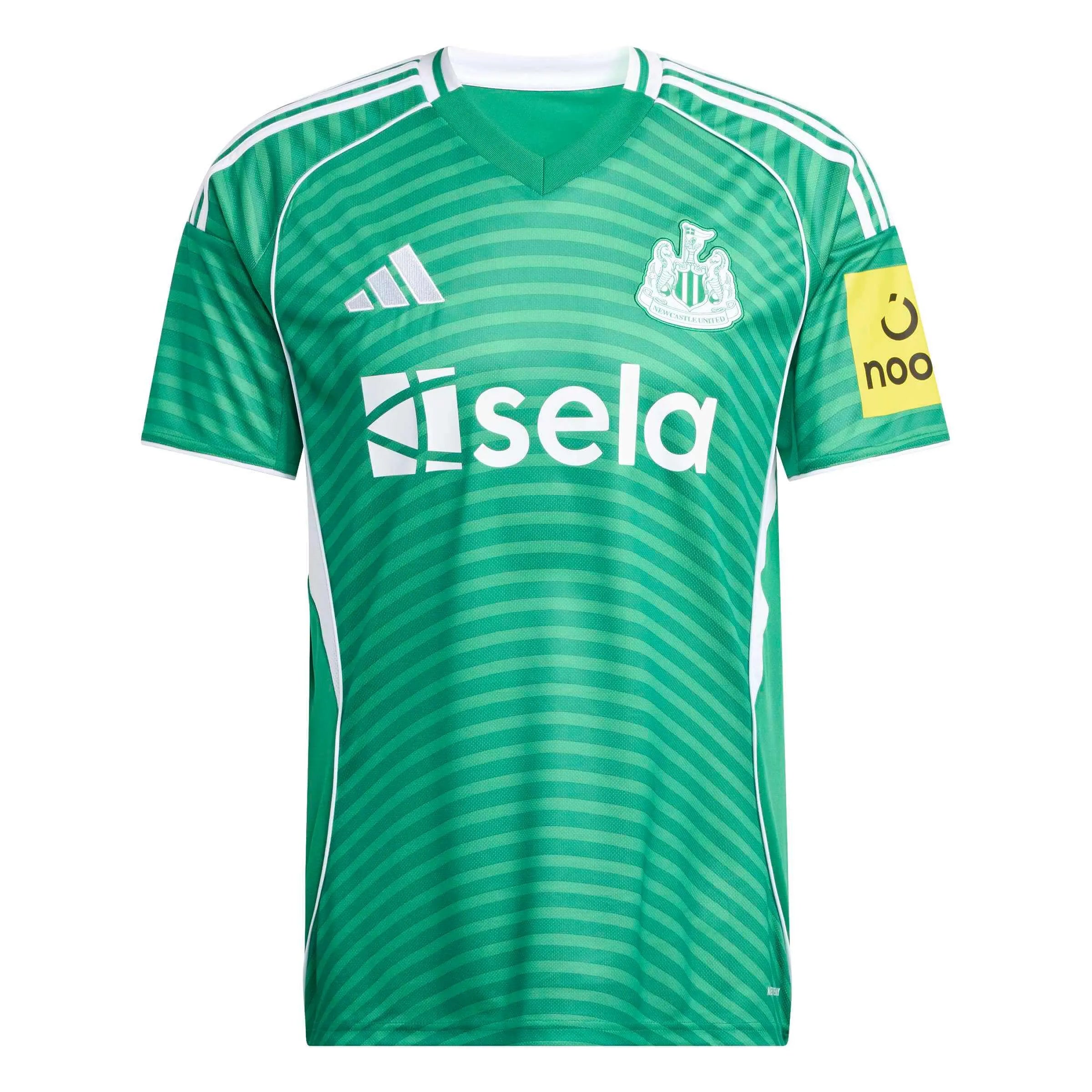 adidas 2025-26 Newcastle Men's Stadium Away Soccer Jersey (Front)