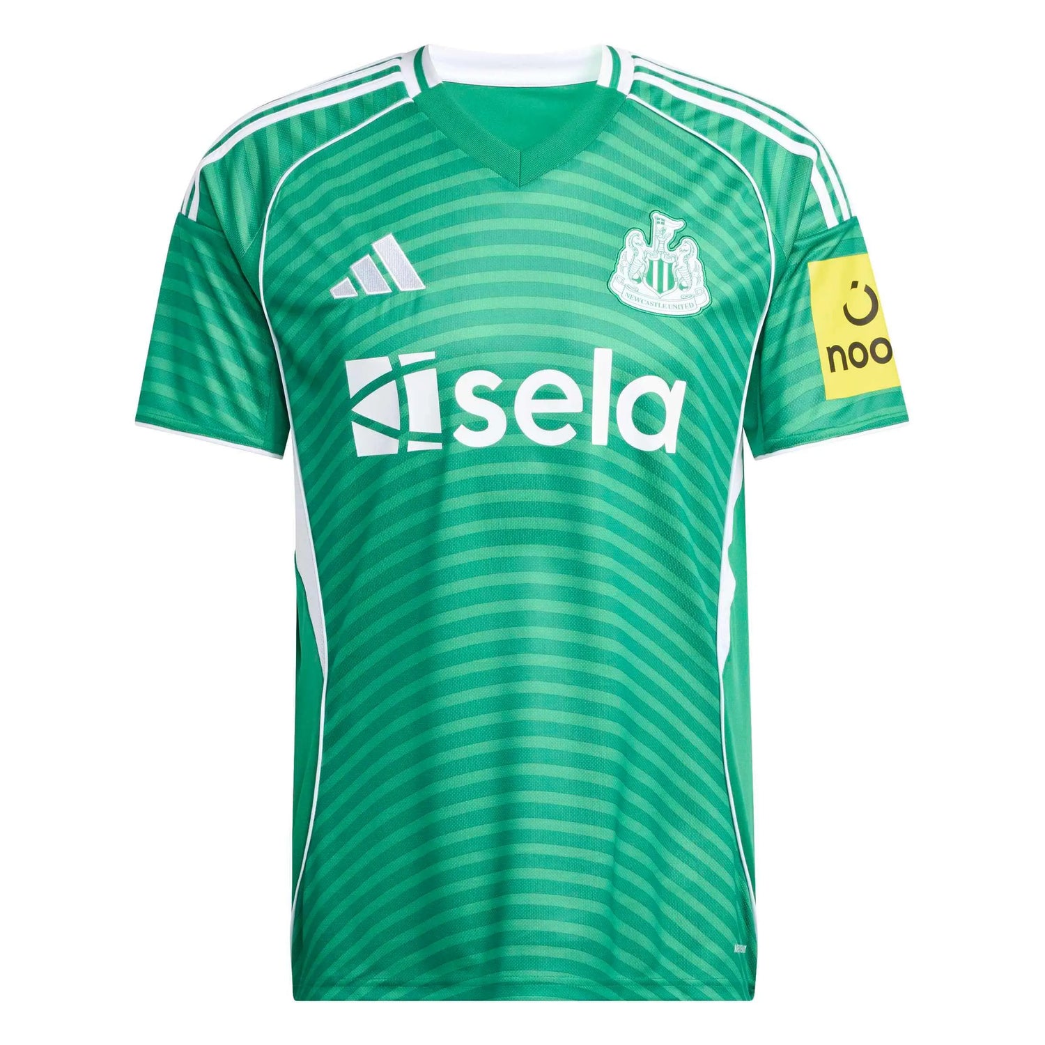adidas 2025-26 Newcastle Men's Stadium Away Soccer Jersey (Front)