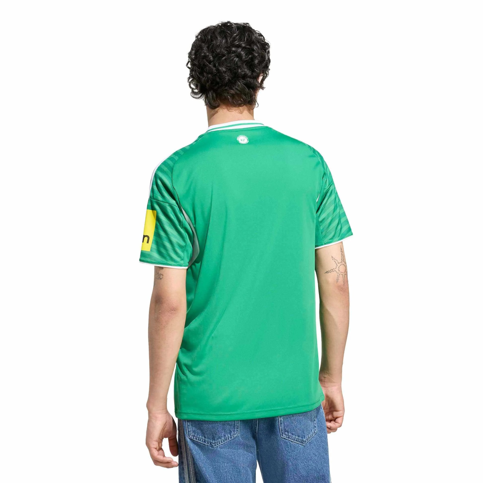 adidas 2025-26 Newcastle Men's Stadium Away Soccer Jersey (Model - Back)