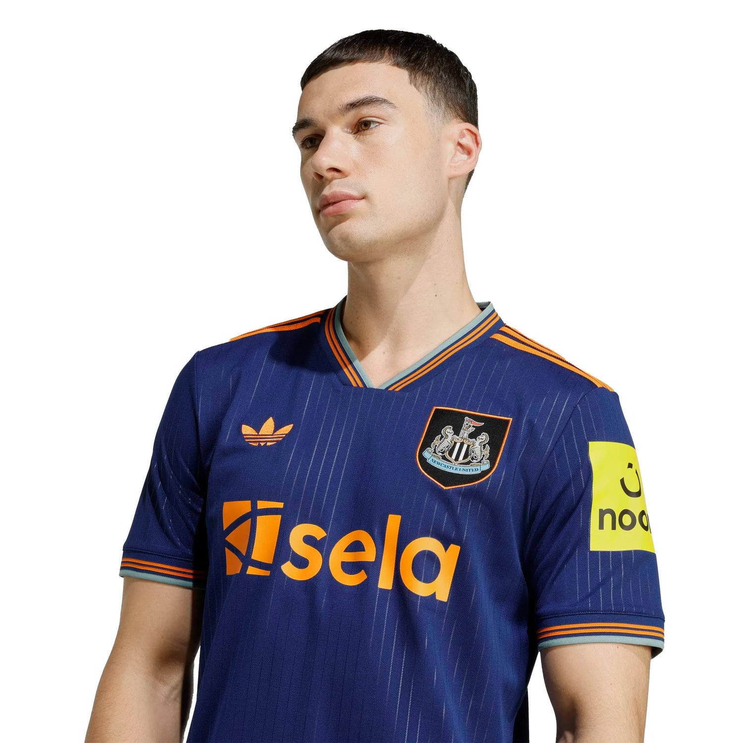 adidas 2025-26 Newcastle Men's Stadium Third Soccer Jersey (Detail 1)
