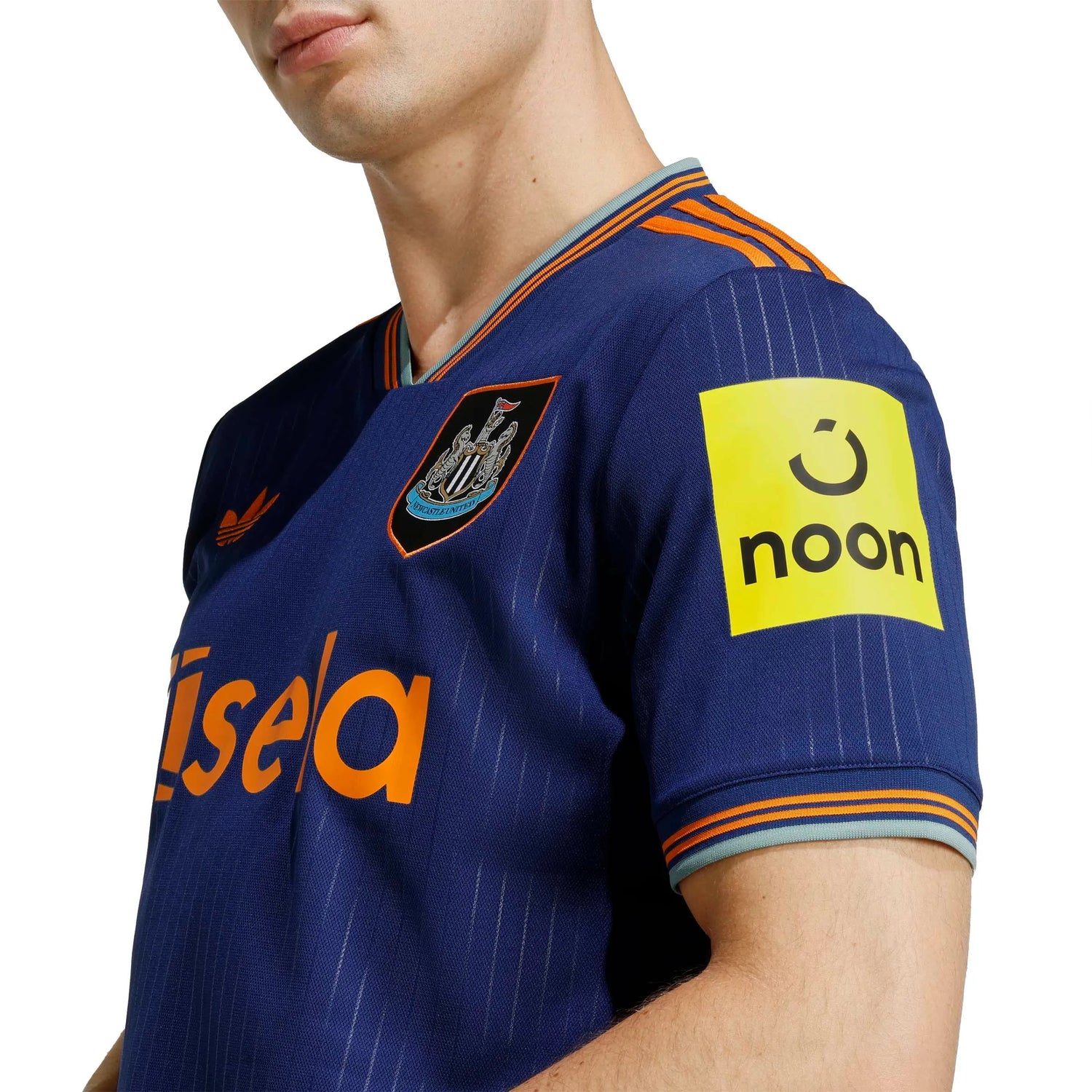 adidas 2025-26 Newcastle Men's Stadium Third Soccer Jersey (Detail 2)