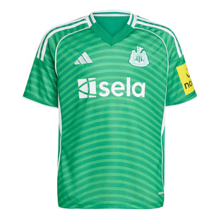 adidas 2025-26 Newcastle Youth Stadium Away Soccer Jersey (Front)