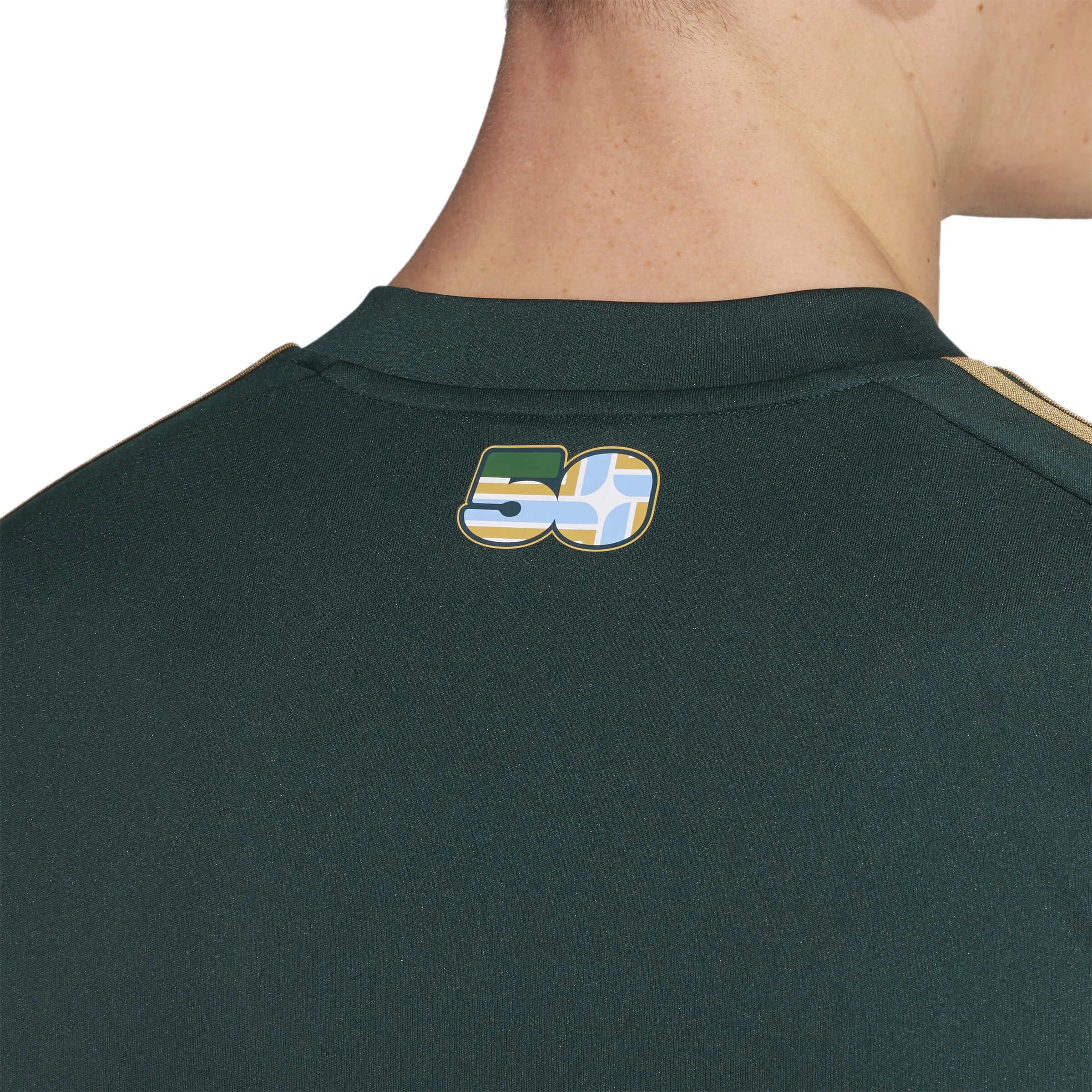 adidas 2025-26 Portland Timbers Men's Stadium Home Soccer Jersey (Detail 2)
