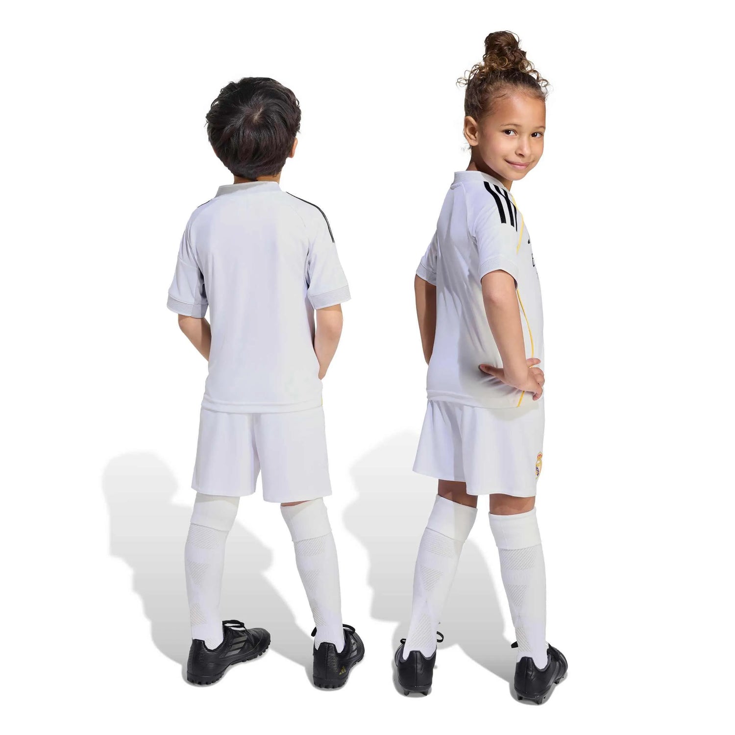 adidas 2025-26 Real Madrid Kid's Home Mini Kit