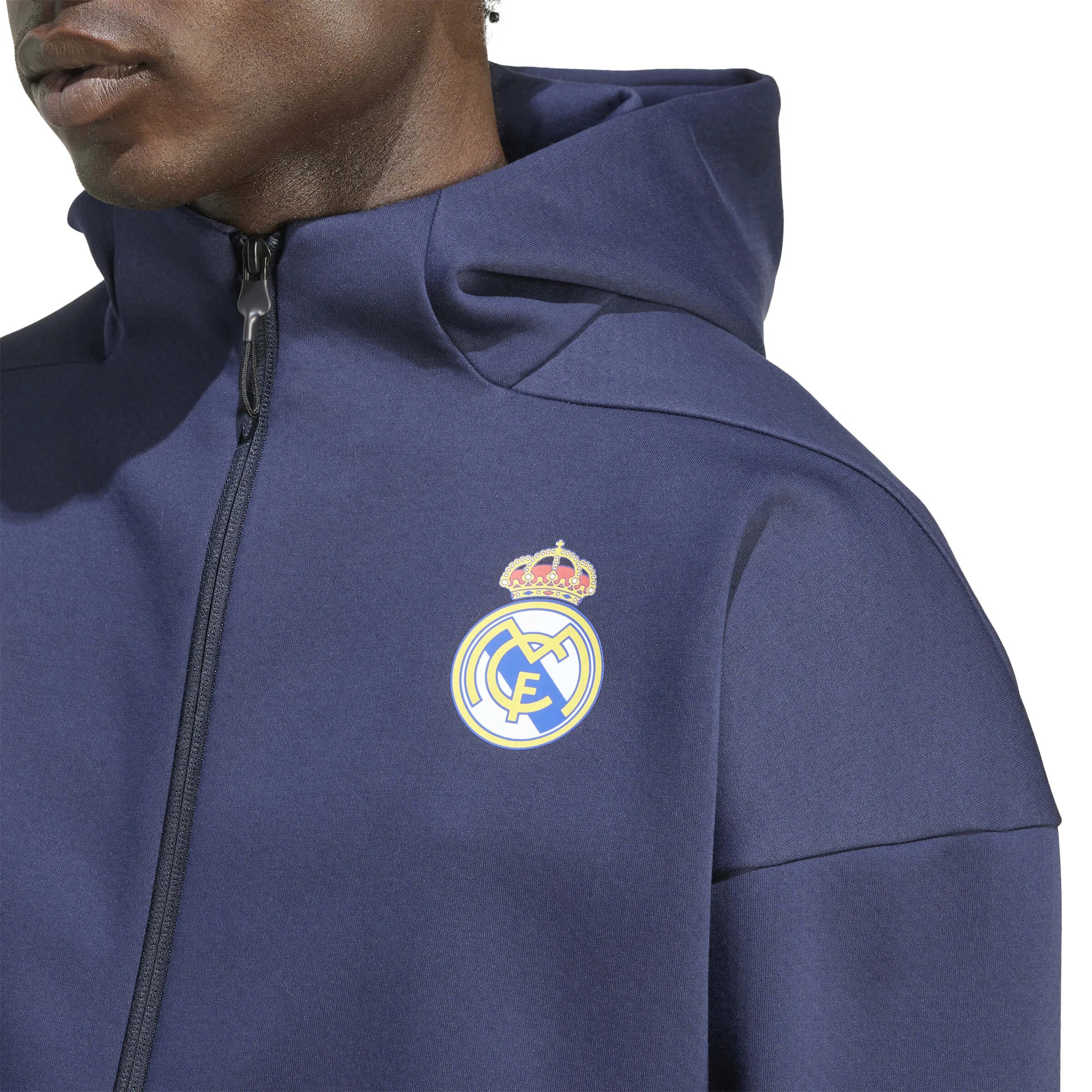 adidas 2025-26 Real Madrid Men's Anthem Jacket (Detail 1)