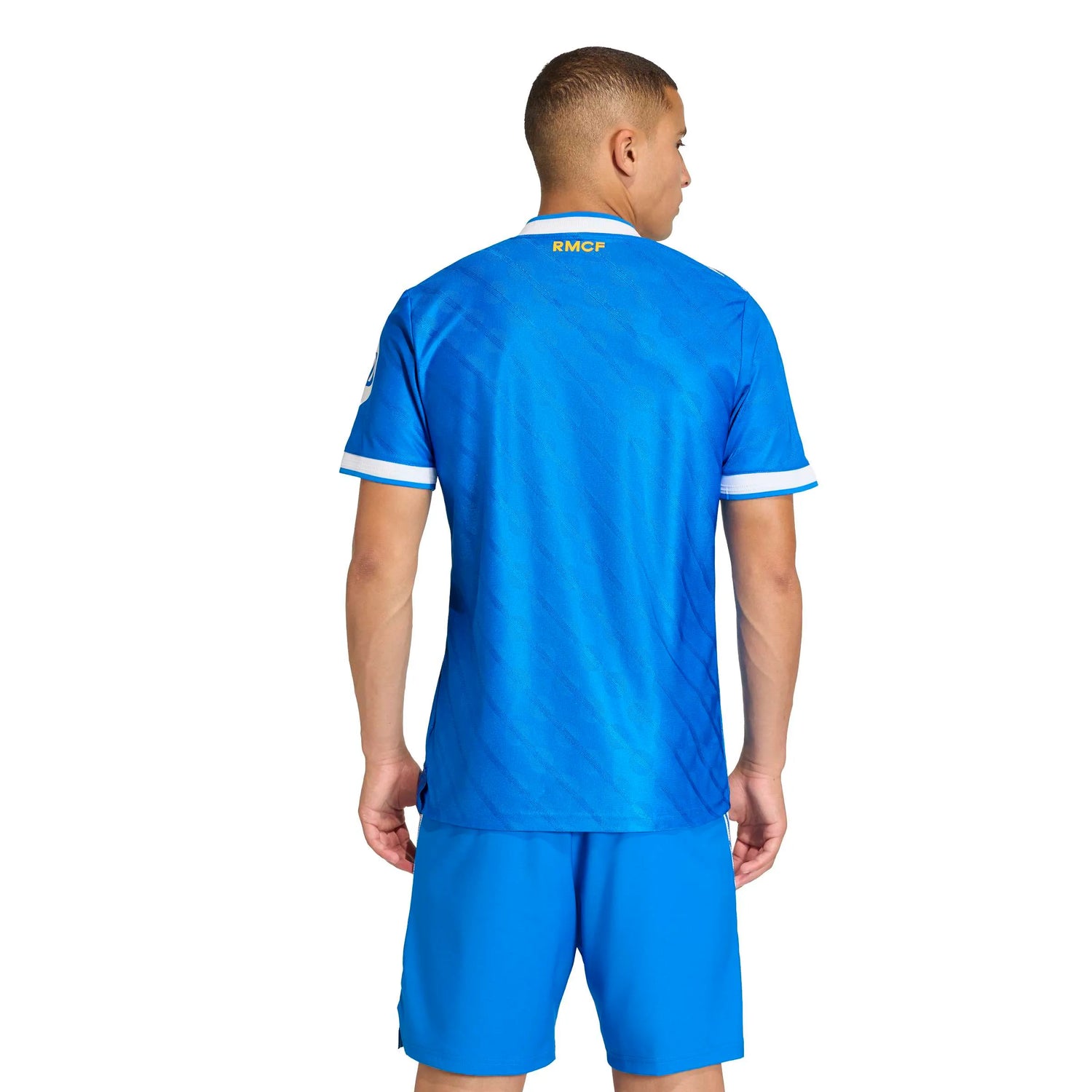 adidas 2025-26 Real Madrid Men's Authentic Third Soccer Jersey (Model - Back)