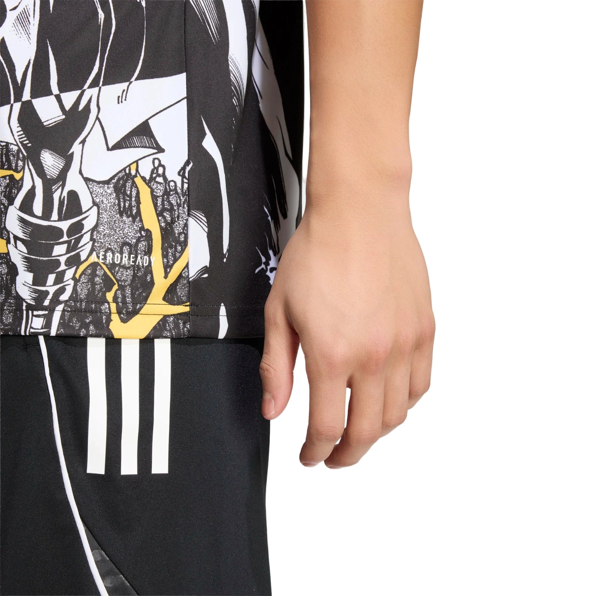 adidas 2025-26 Real Madrid Men's Avengers Pre-Match Soccer Jersey (Detail 2)