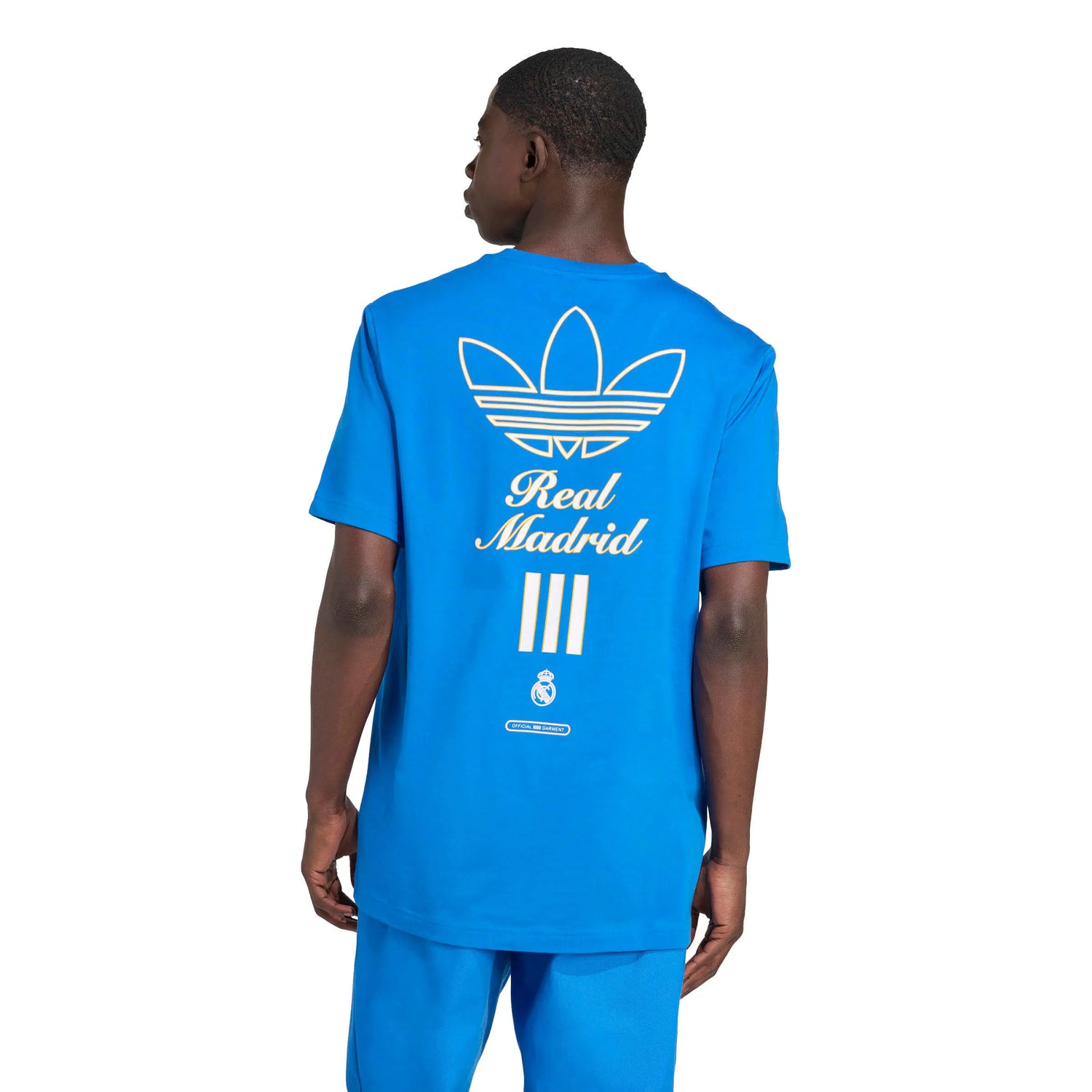 adidas 2025-26 Real Madrid Men's Icon Graphic Tee (Model - Back)