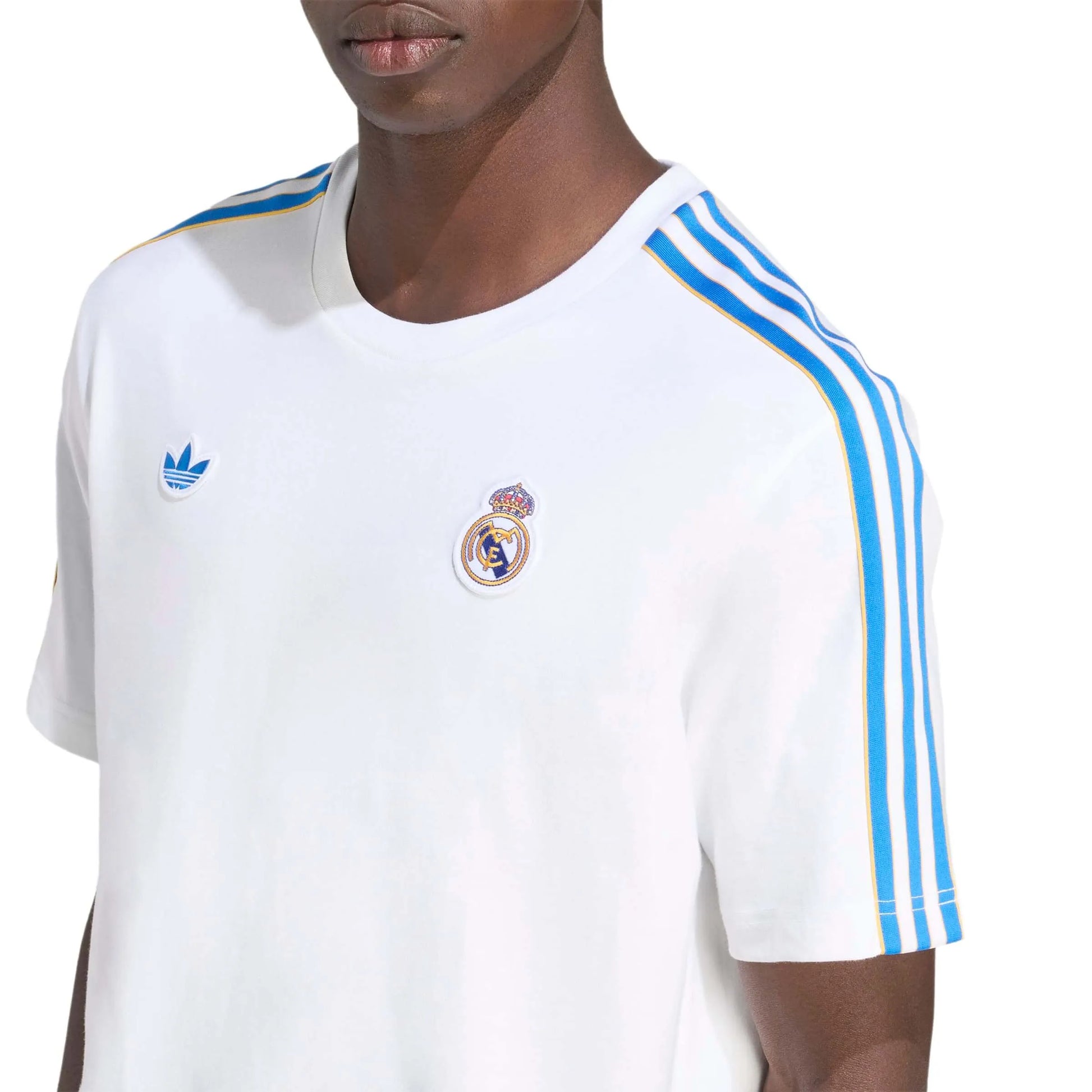 adidas 2025-26 Real Madrid Men's Icon Tee (Detail 1)