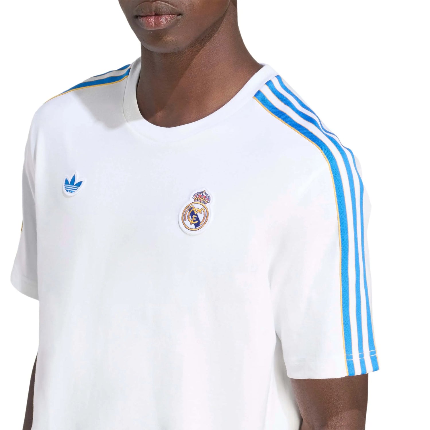 adidas 2025-26 Real Madrid Men's Icon Tee (Detail 1)