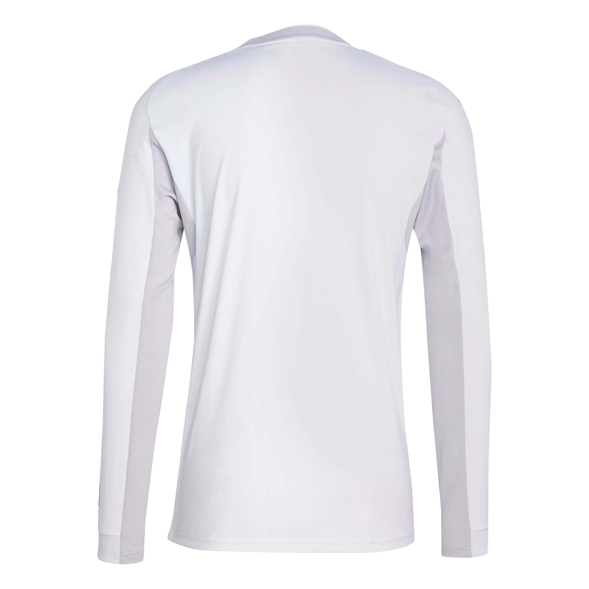 adidas 2025-26 Real Madrid Men's Stadium Home Long-Sleeve Soccer Jersey (Back)