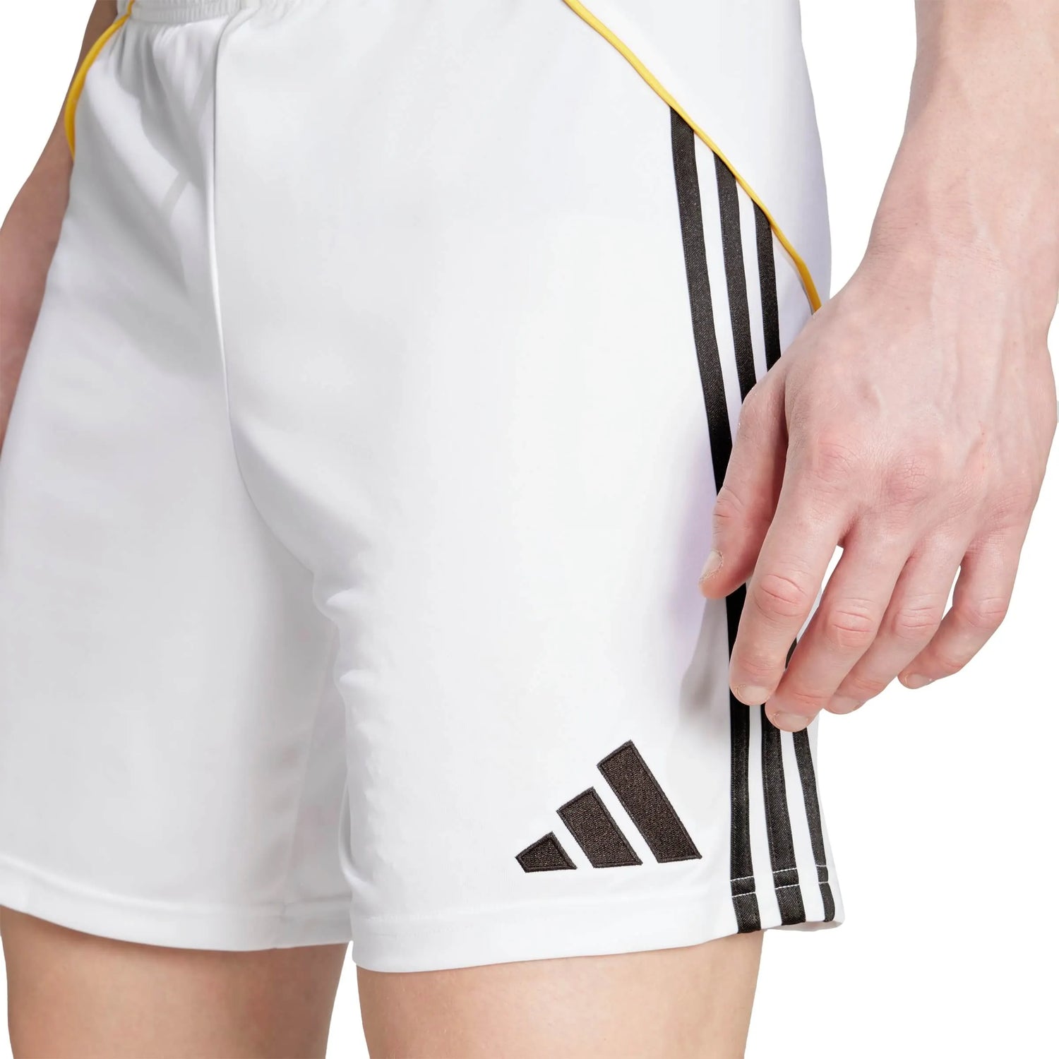 adidas 2025-26 Real Madrid Men's Stadium Home Shorts (Detail 1)