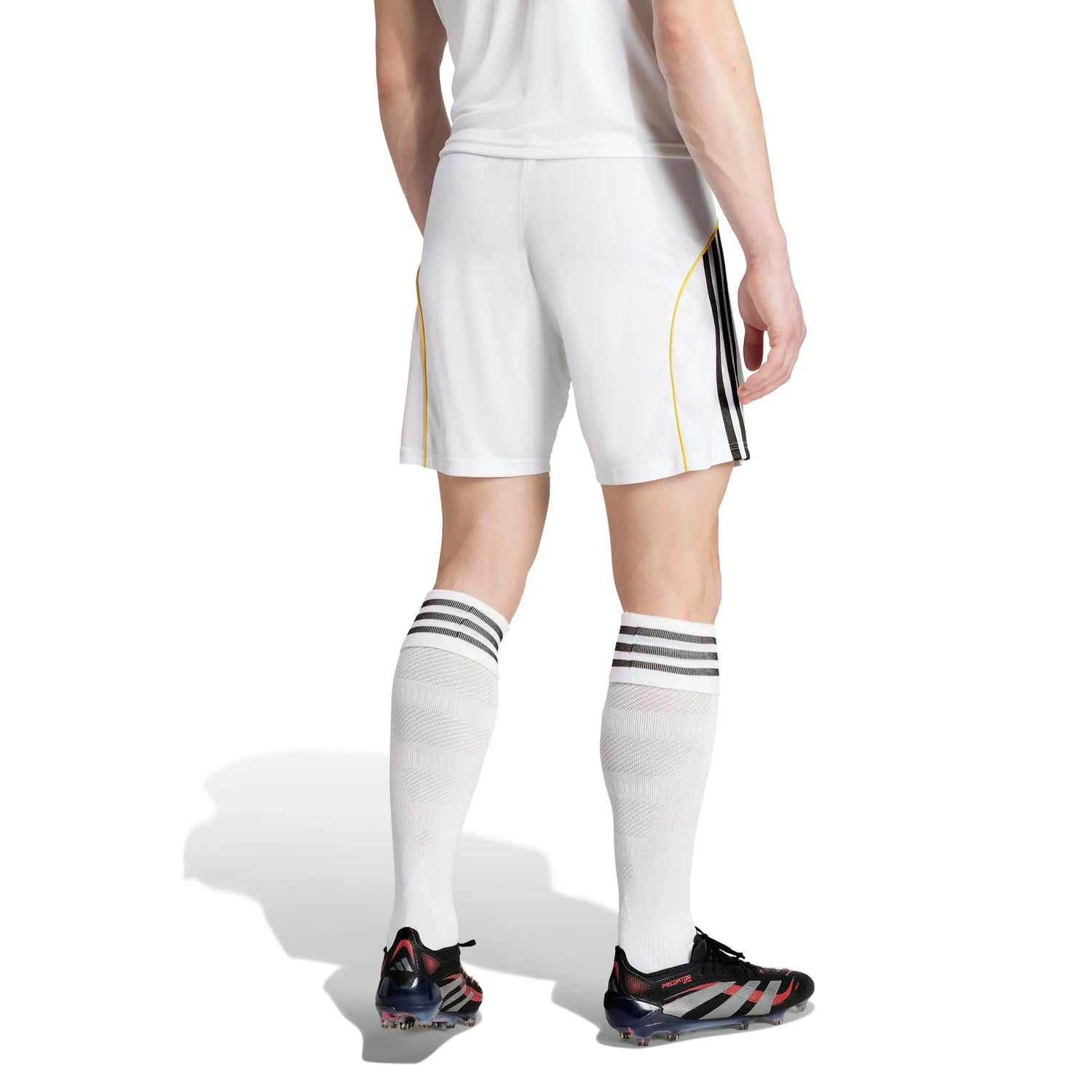 adidas 2025-26 Real Madrid Men's Stadium Home Shorts (Model - Back)