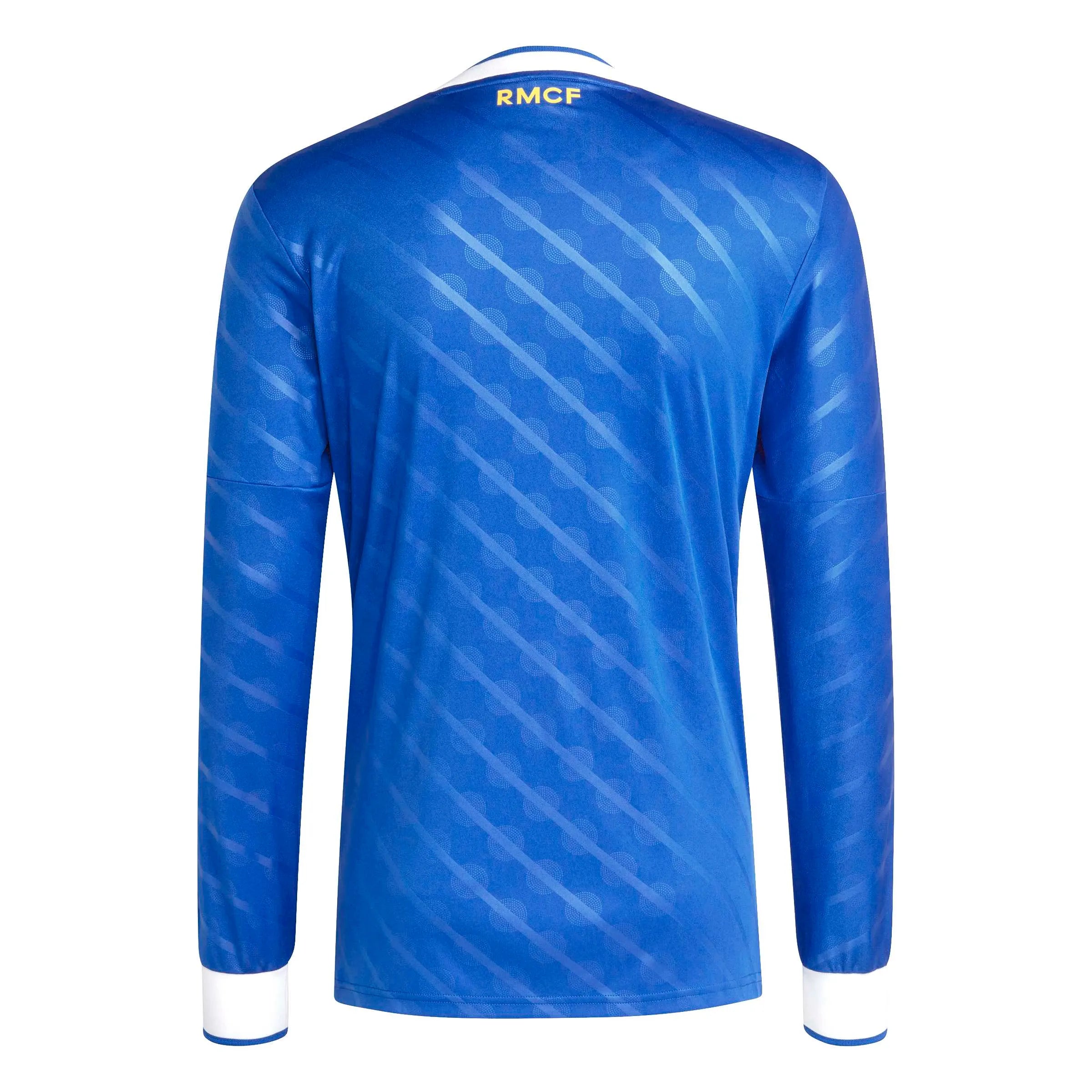 adidas 2025-26 Real Madrid Men's Stadium Third Long-Sleeve Soccer Jersey (Back)