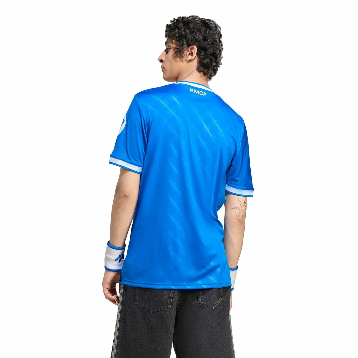 adidas 2025-26 Real Madrid Men's Stadium Third Soccer Jersey (Model - Back)