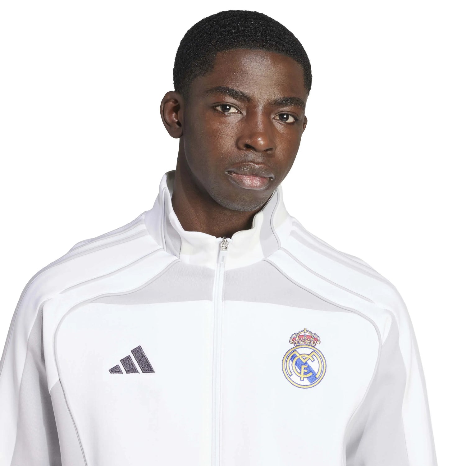 adidas 2025-26 Real Madrid Men's UBP Double-knit Track Top (Detail 1)