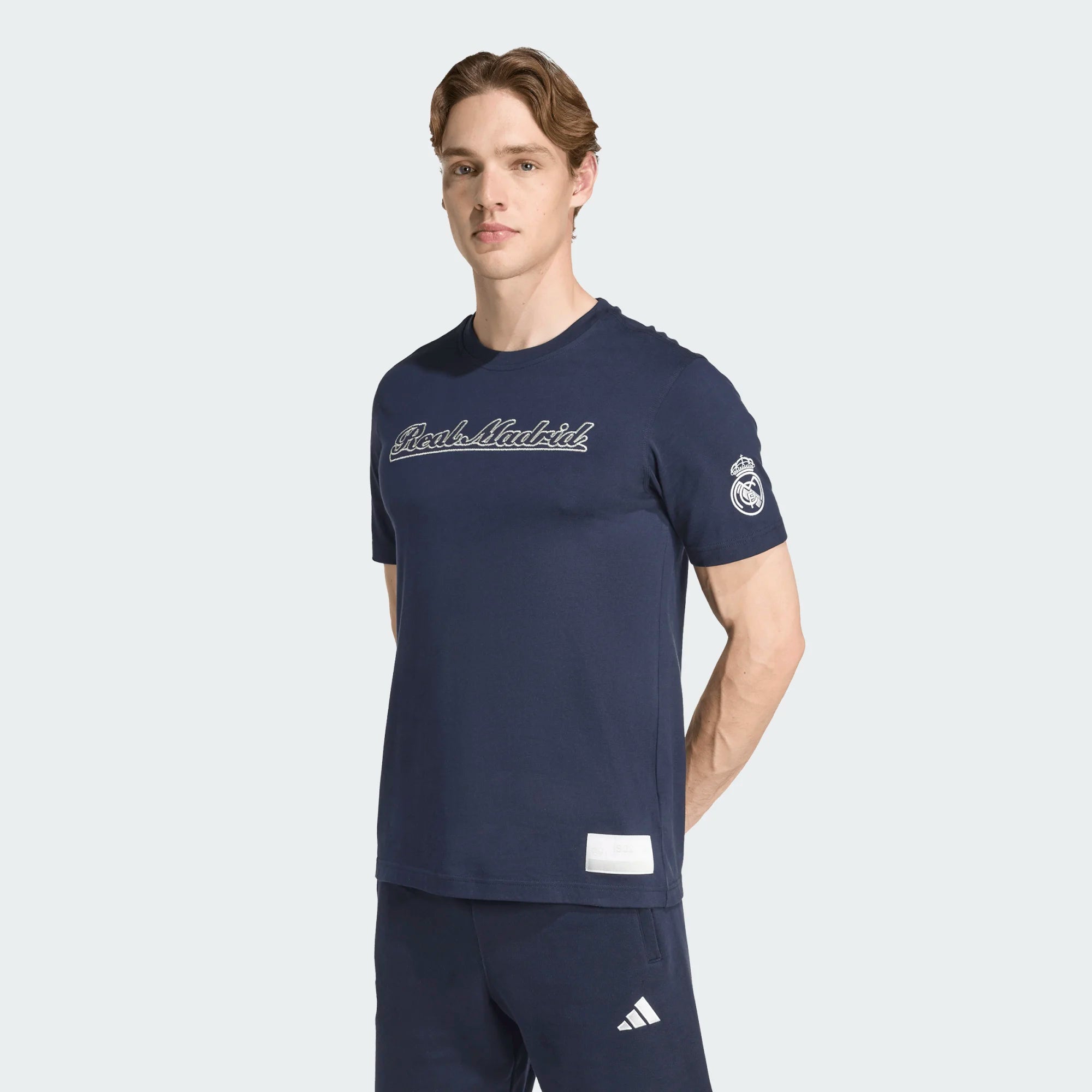 adidas 2025-26 Real Madrid Men's US Tee (Model - Front)