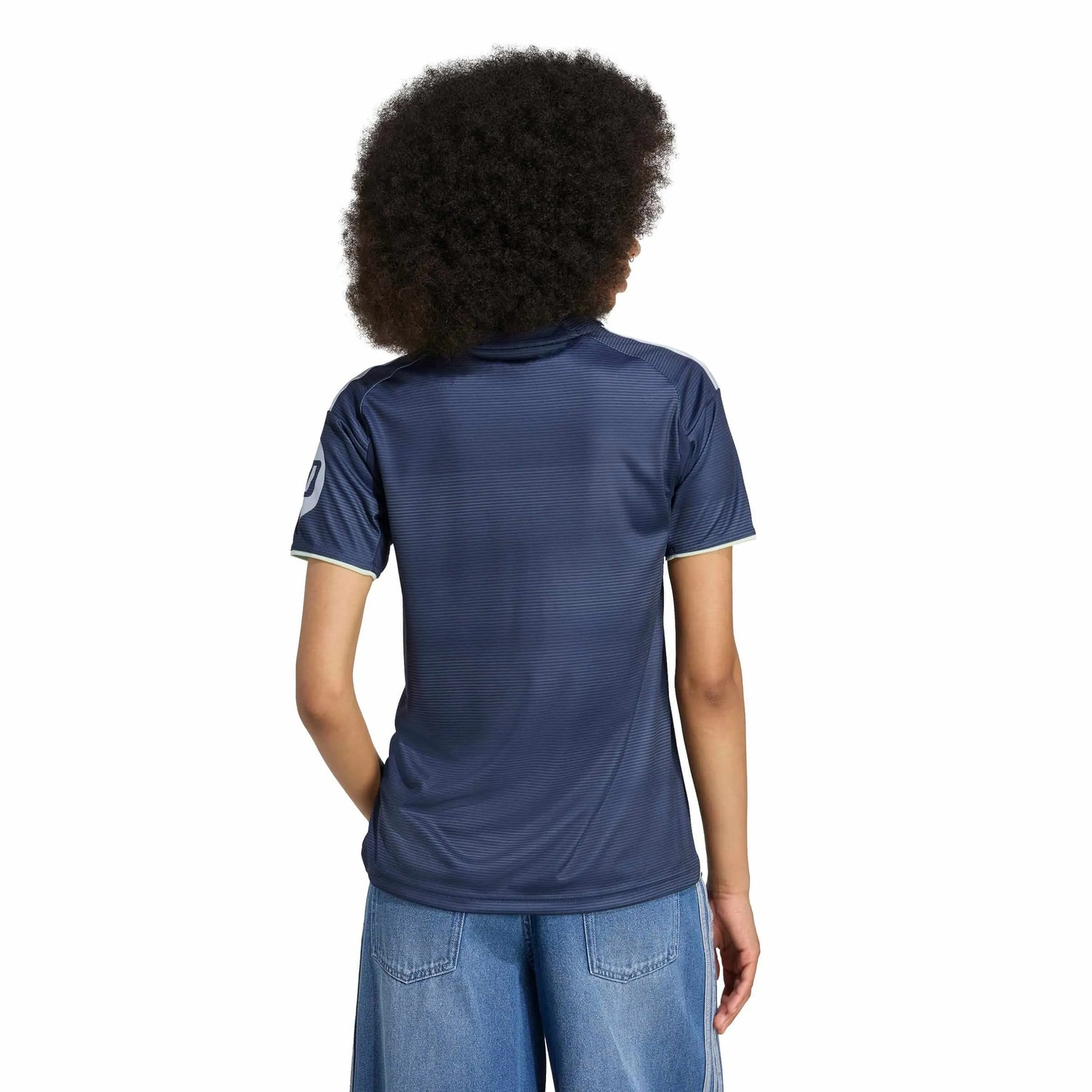 adidas 2025-26 Real Madrid Women's Away Soccer Jersey (Model - Back)